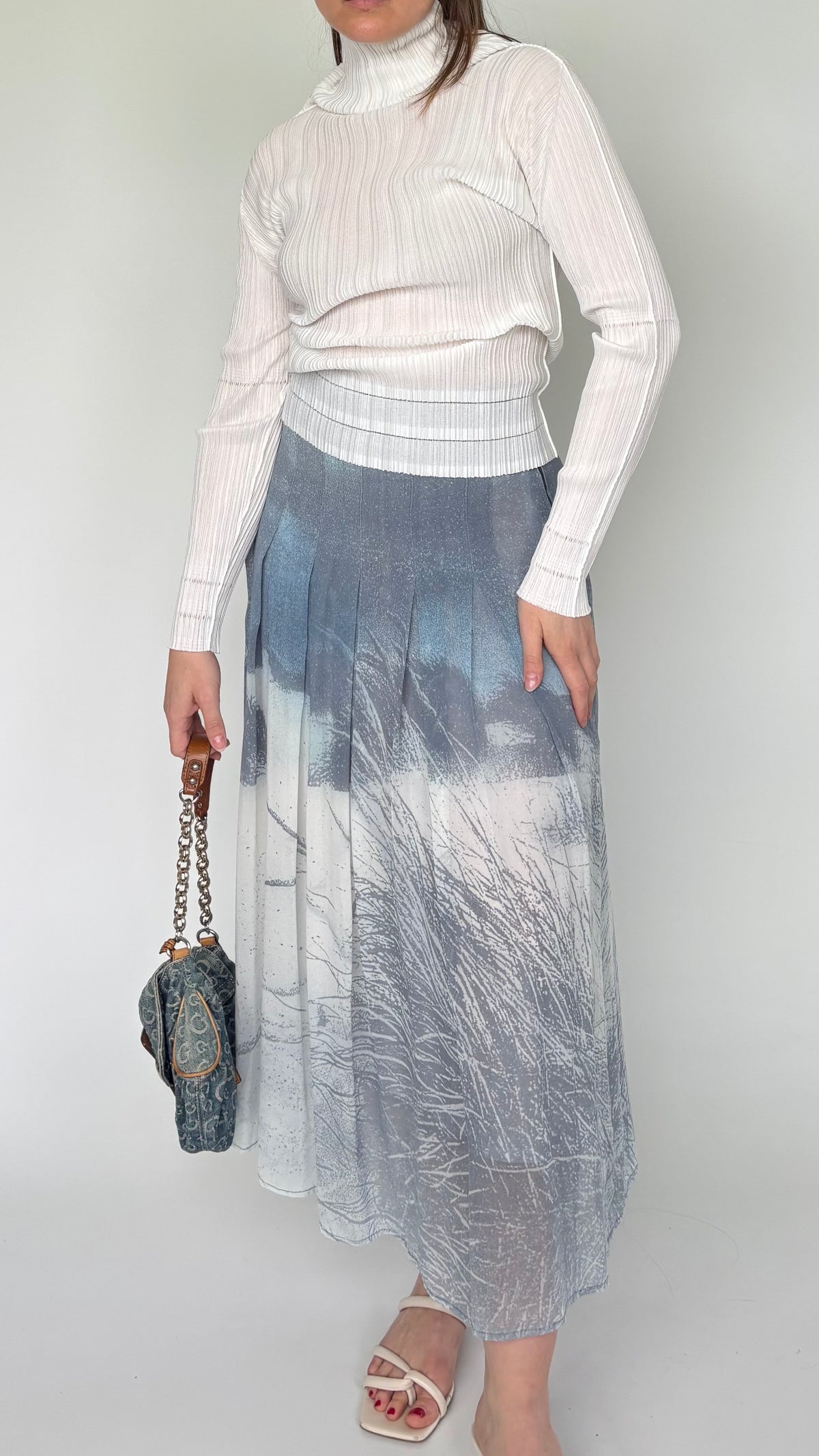 Contemporania Italian Pleat Skirt