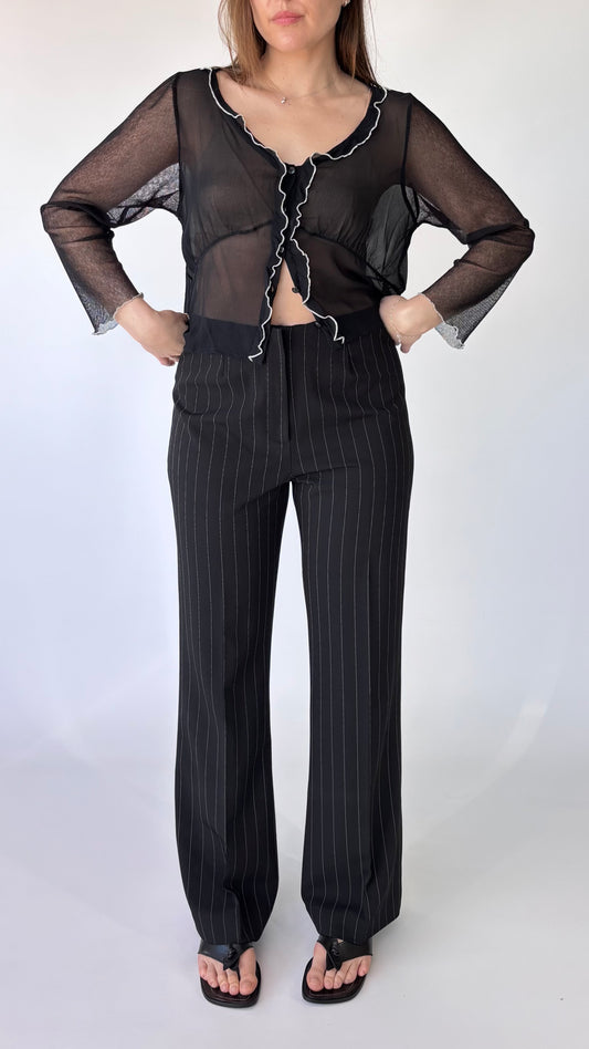 Diane Birkhardt Silk Mesh Top (14-16)