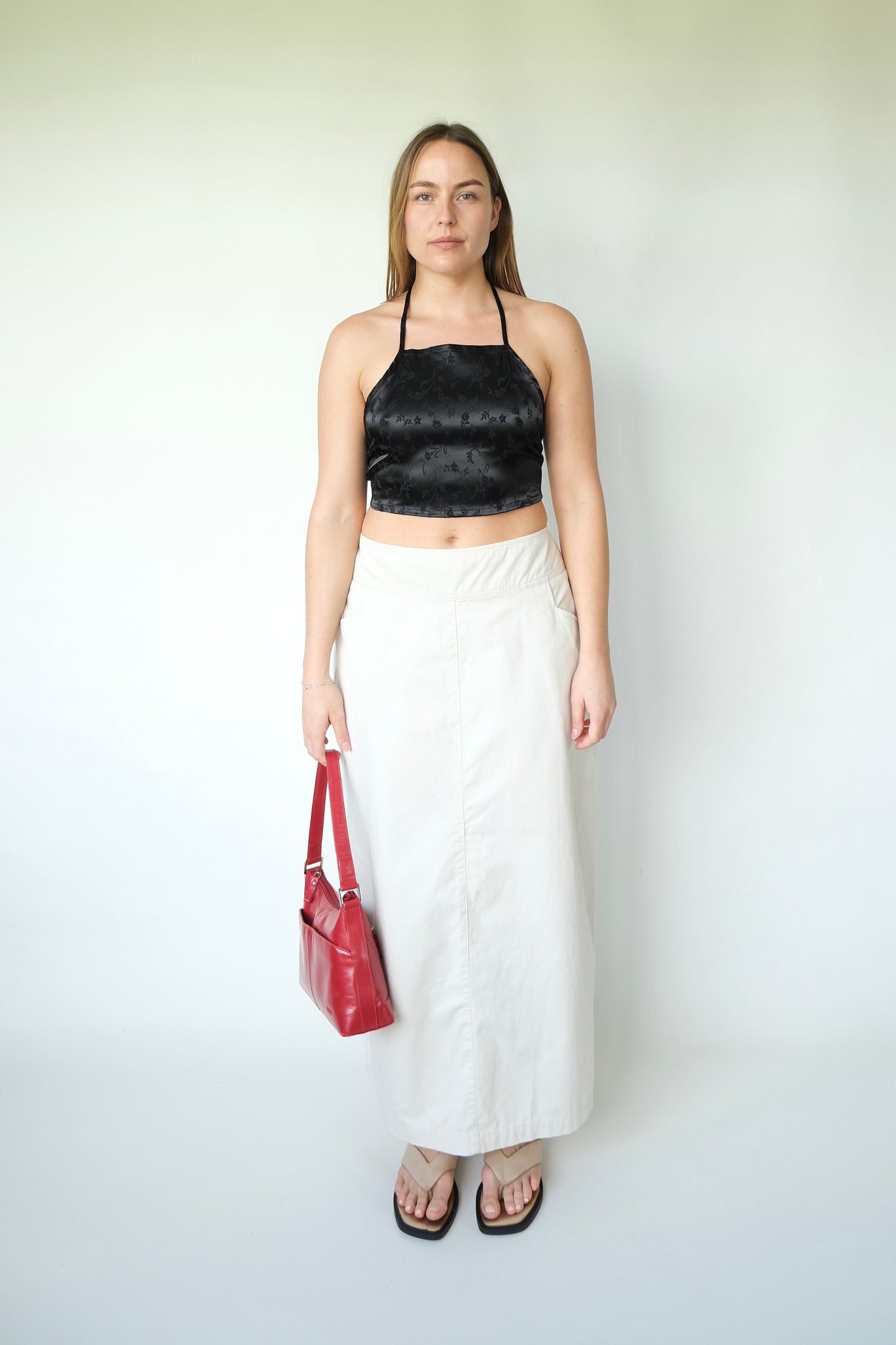 90’s Cotton Maxi Skirt