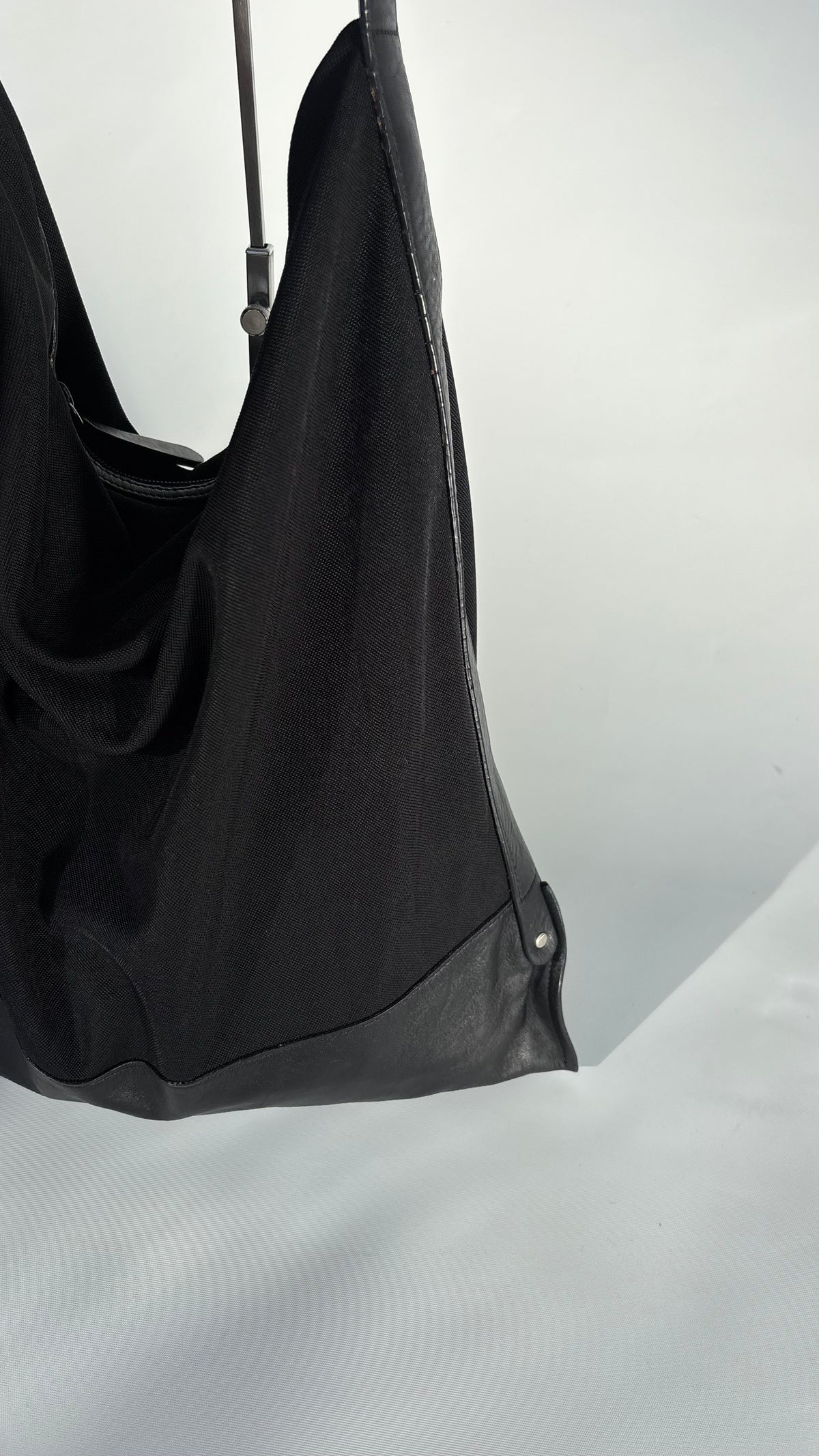 Molly N Leather Canvas Bag