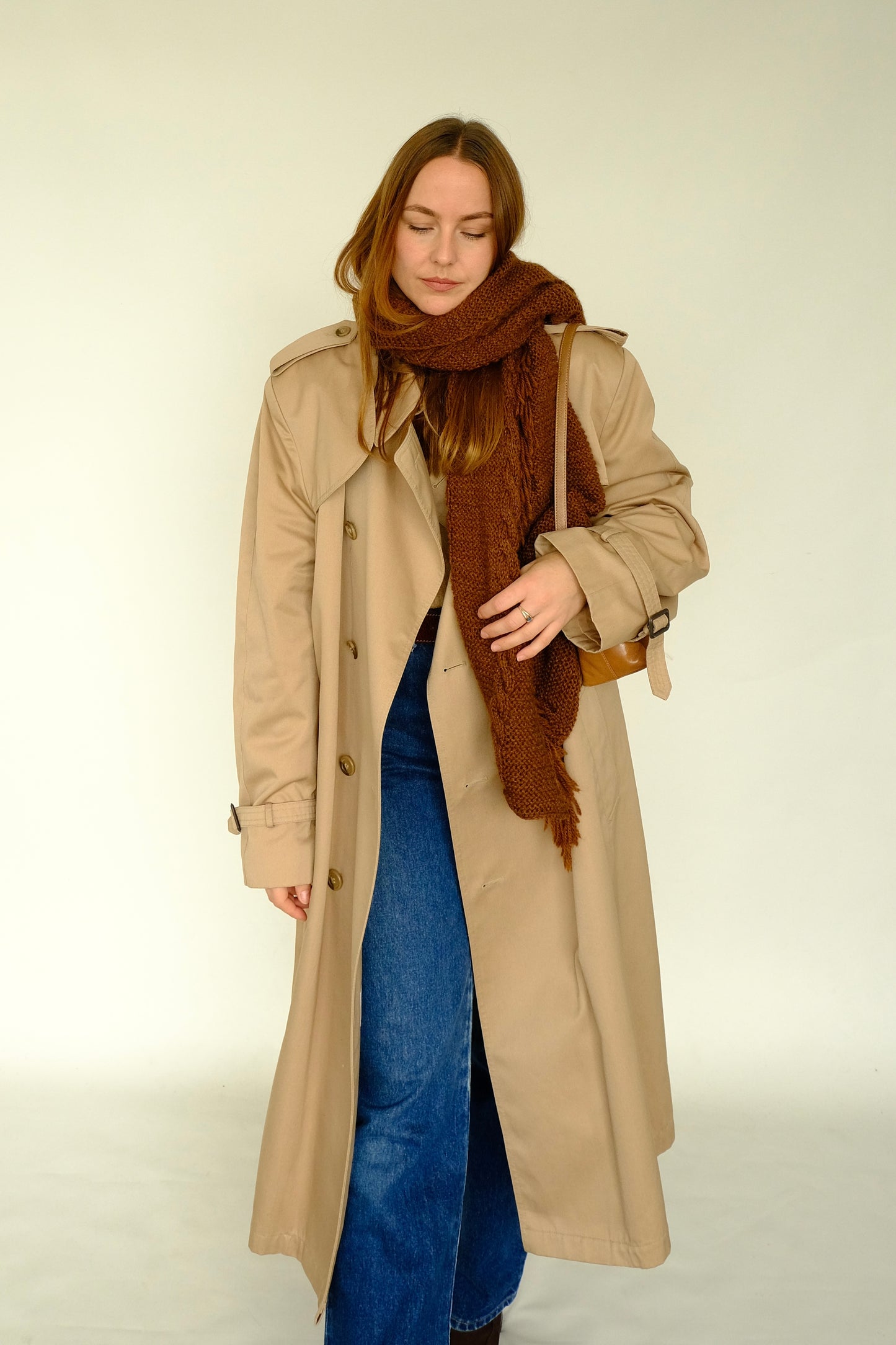 Structured Cotton Trench Coat