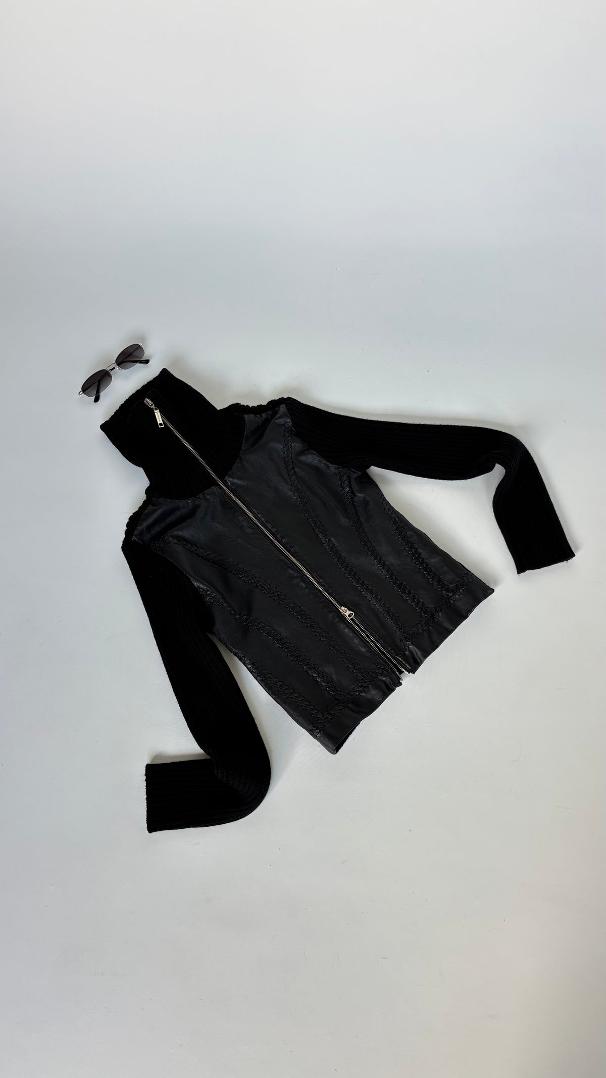 River Island Korean Made Leather Jacket (6-10)