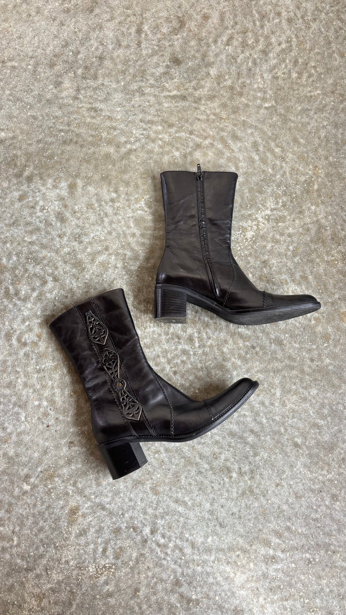 Vic | Matie Italian Leather Boots (37)