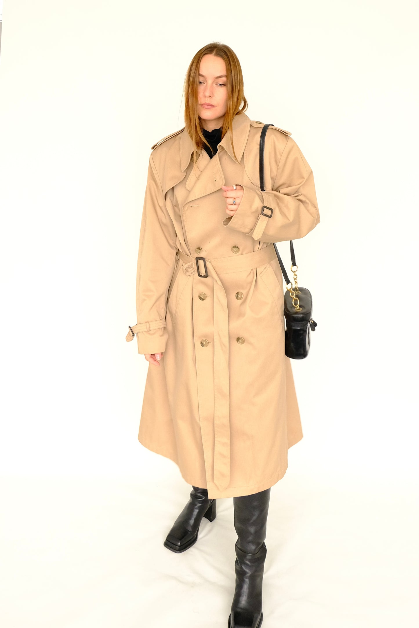 Structured Cotton Trench Coat