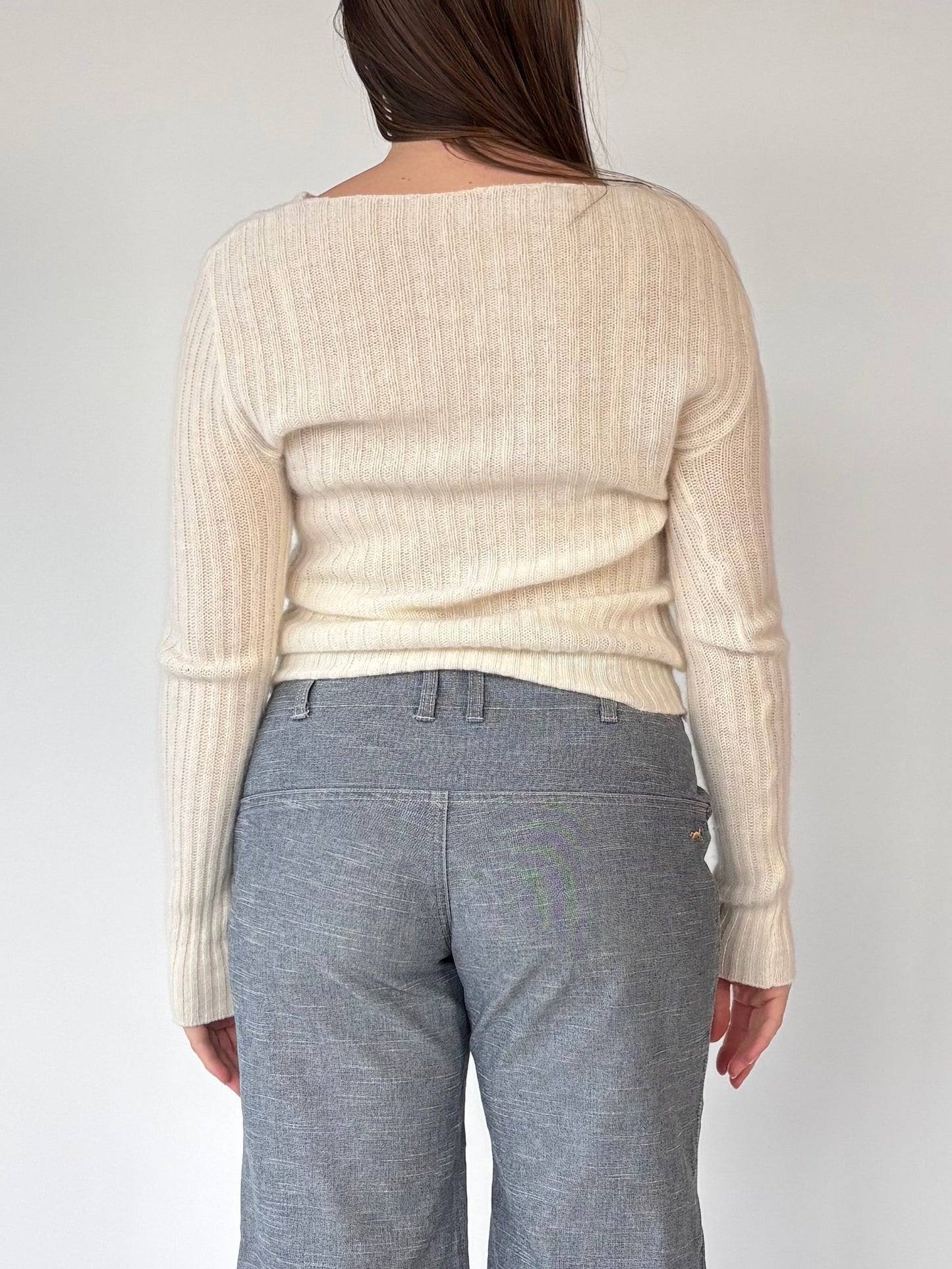 Mr Jeremy Angora Ribbed Knit