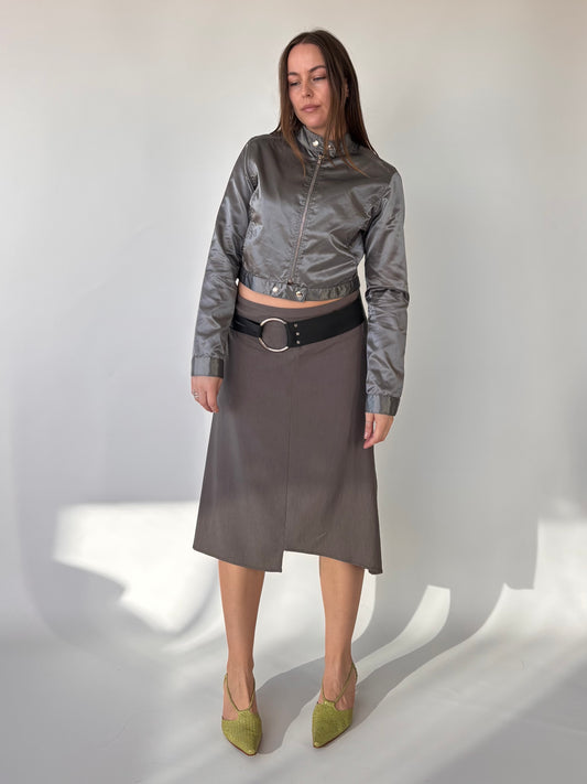 Saba 2000’s Metallic Moto Jacket (6-10)