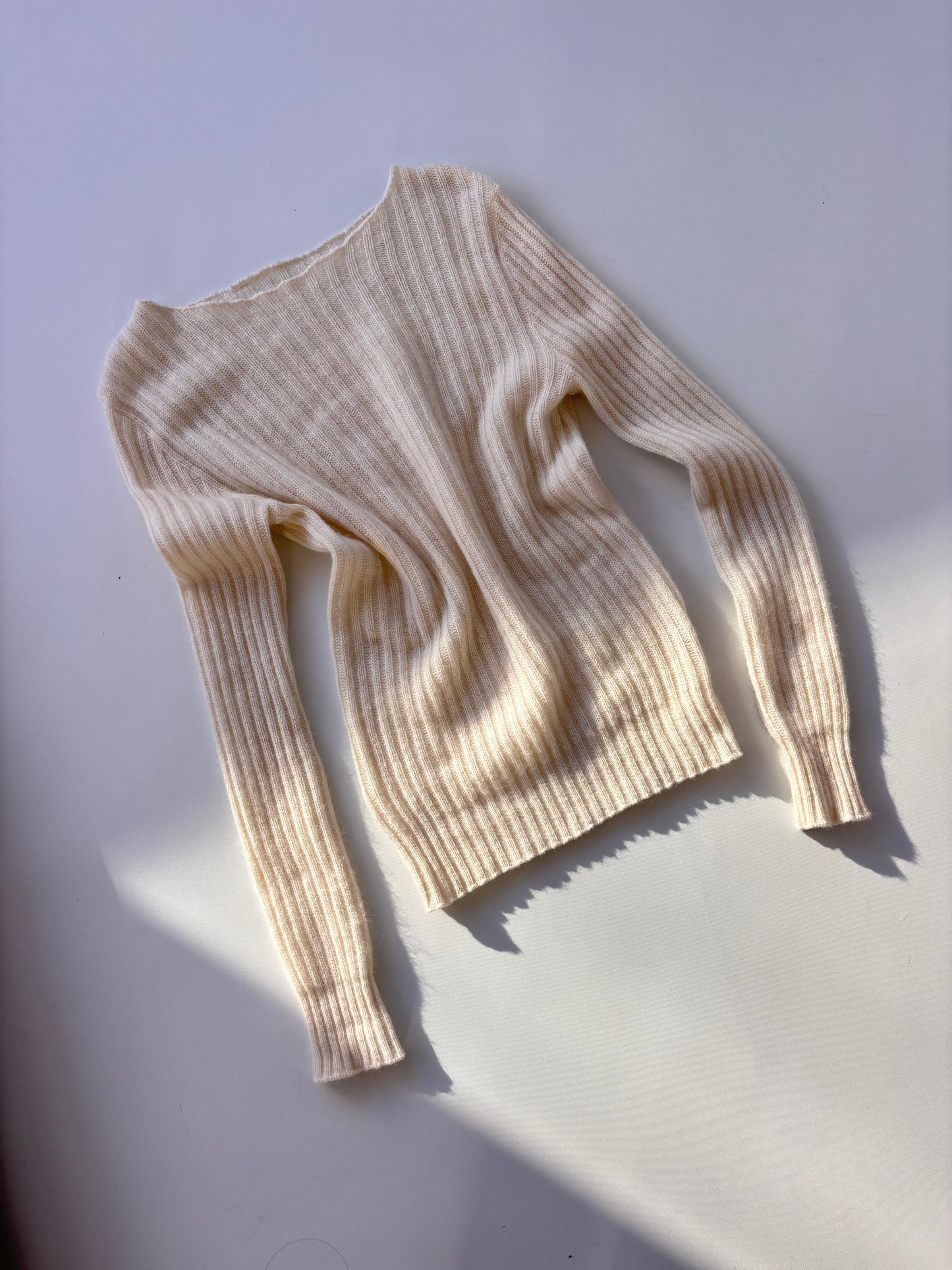 Mr Jeremy Angora Ribbed Knit