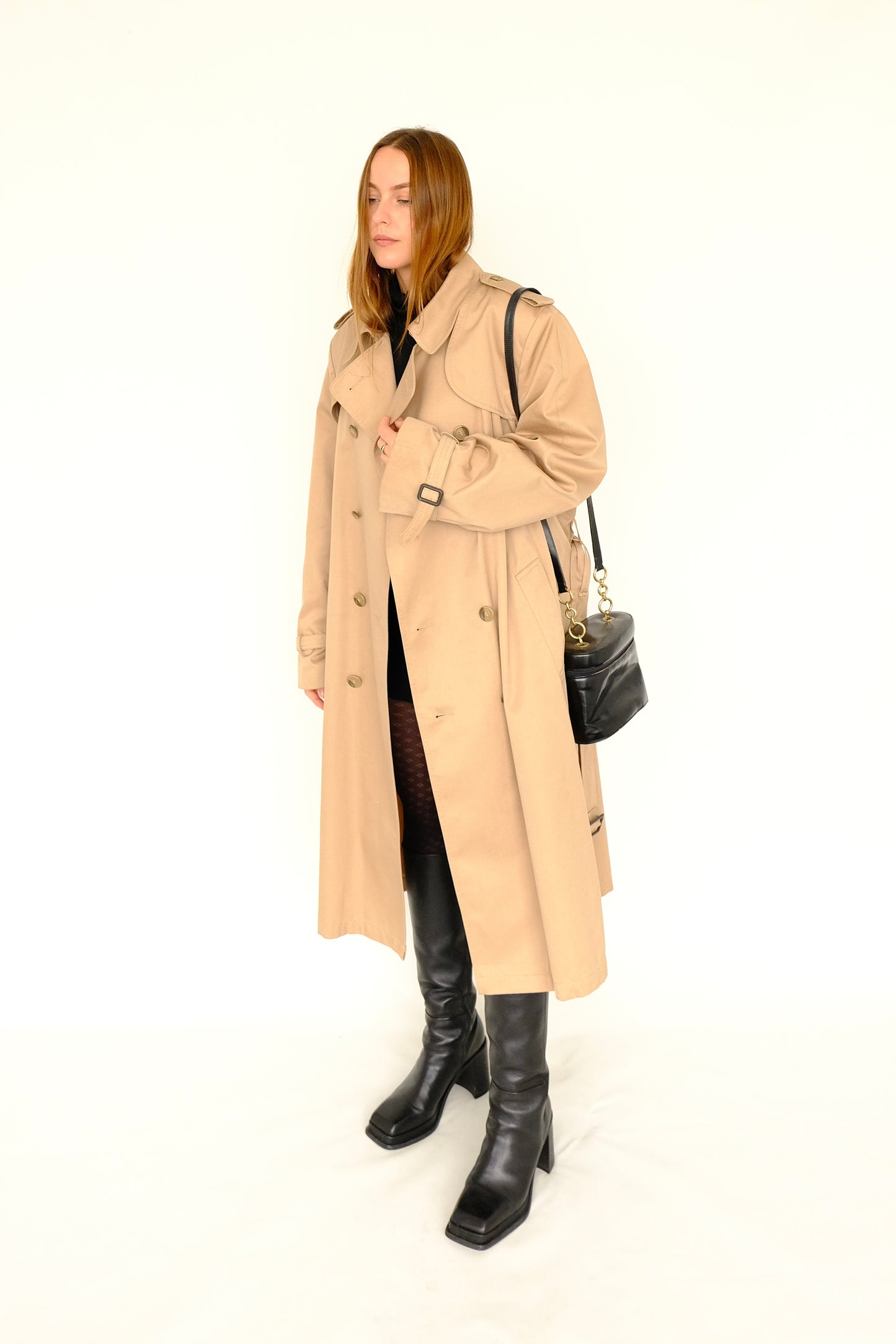 Structured Cotton Trench Coat