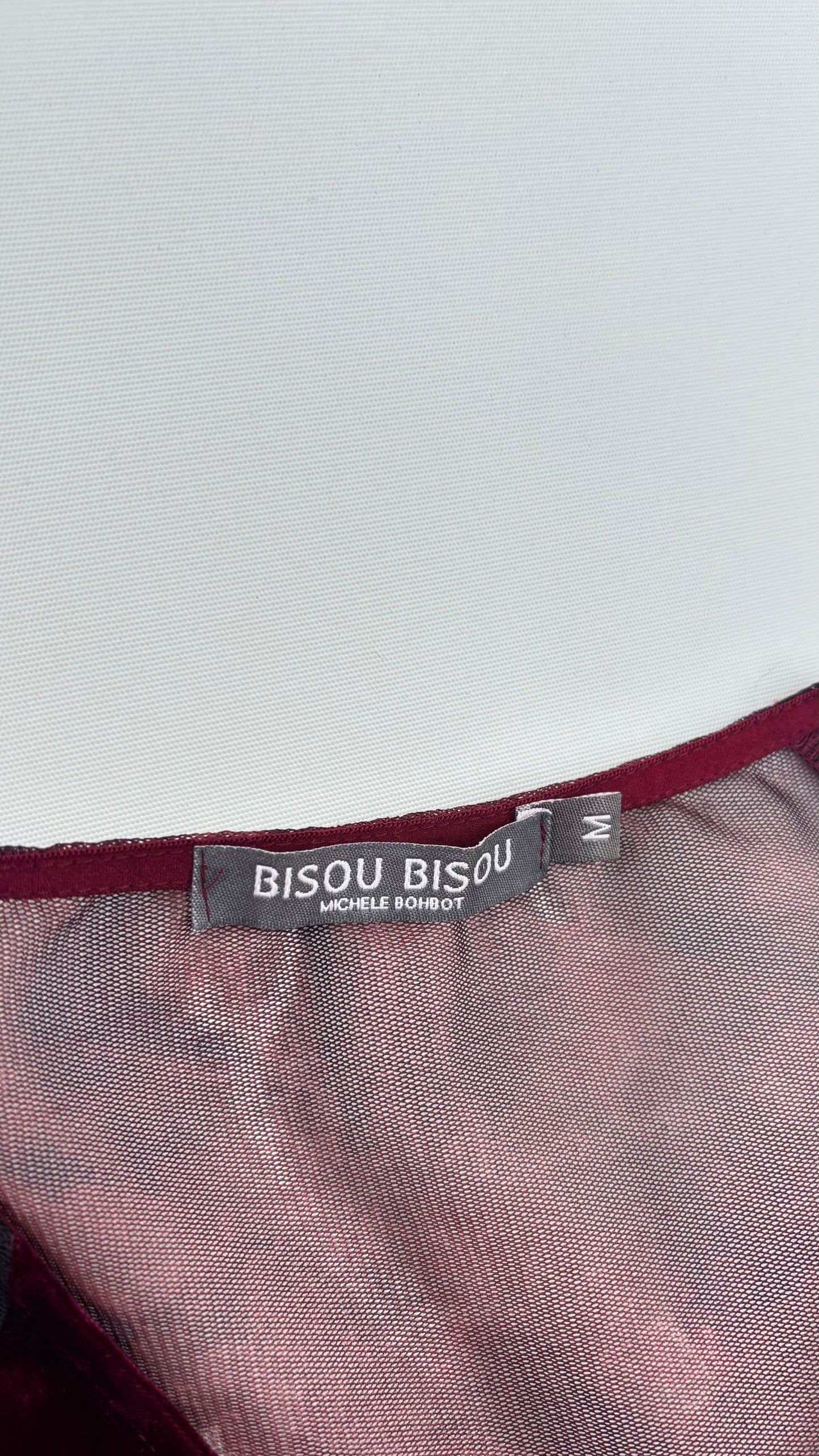 Bisou Bisou Velvet Mesh Skirt Set (8-10)