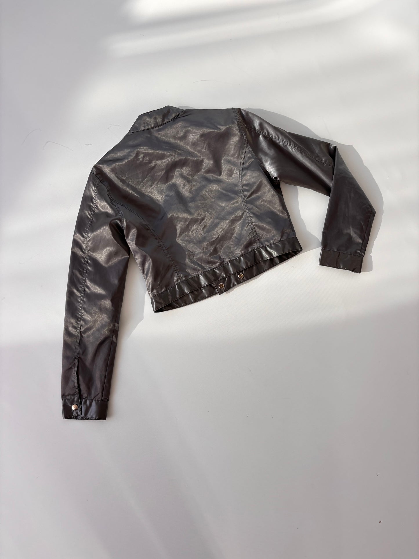Saba 2000’s Metallic Moto Jacket (6-10)