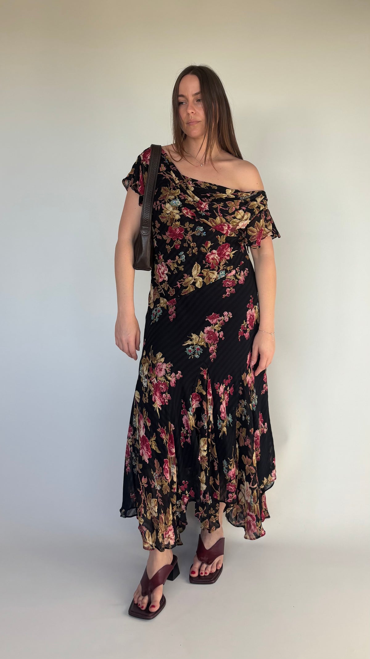 Paradise NY Beaded Bias Dress