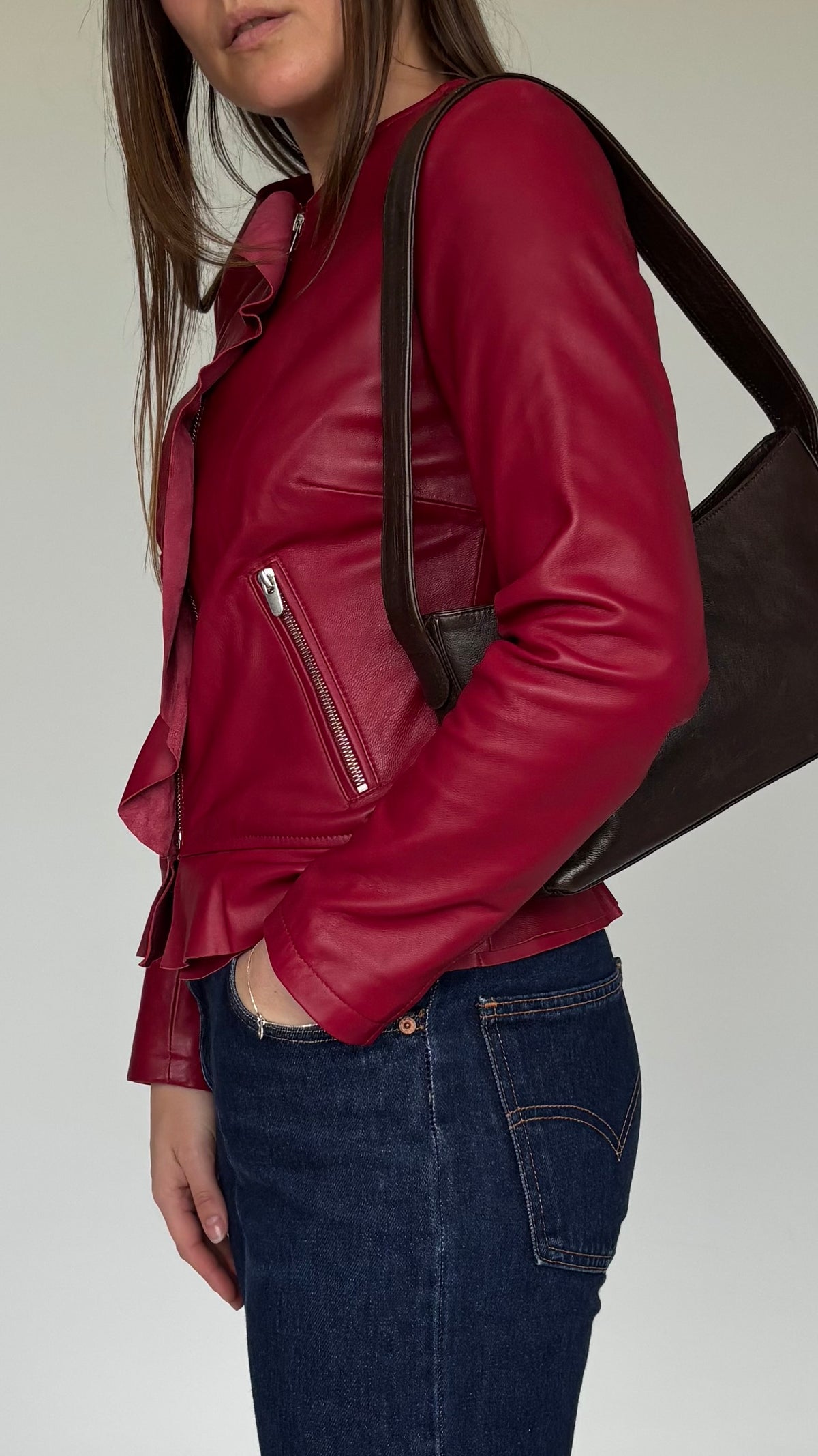 Grace Hill Leather Jacket (8-10)