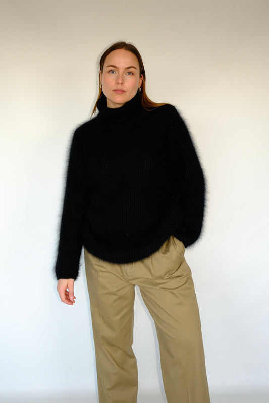 Apart Angora Sweater