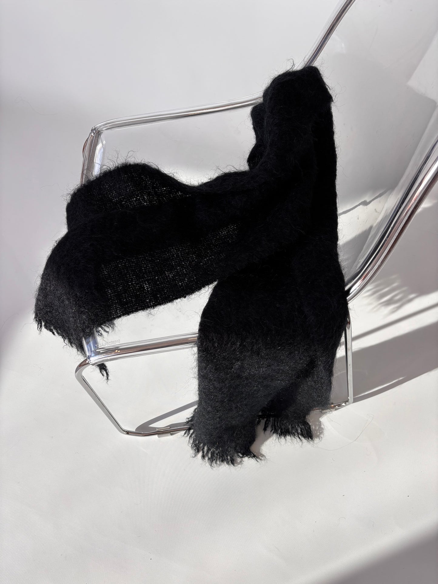 Large Mohair Wool Scarf