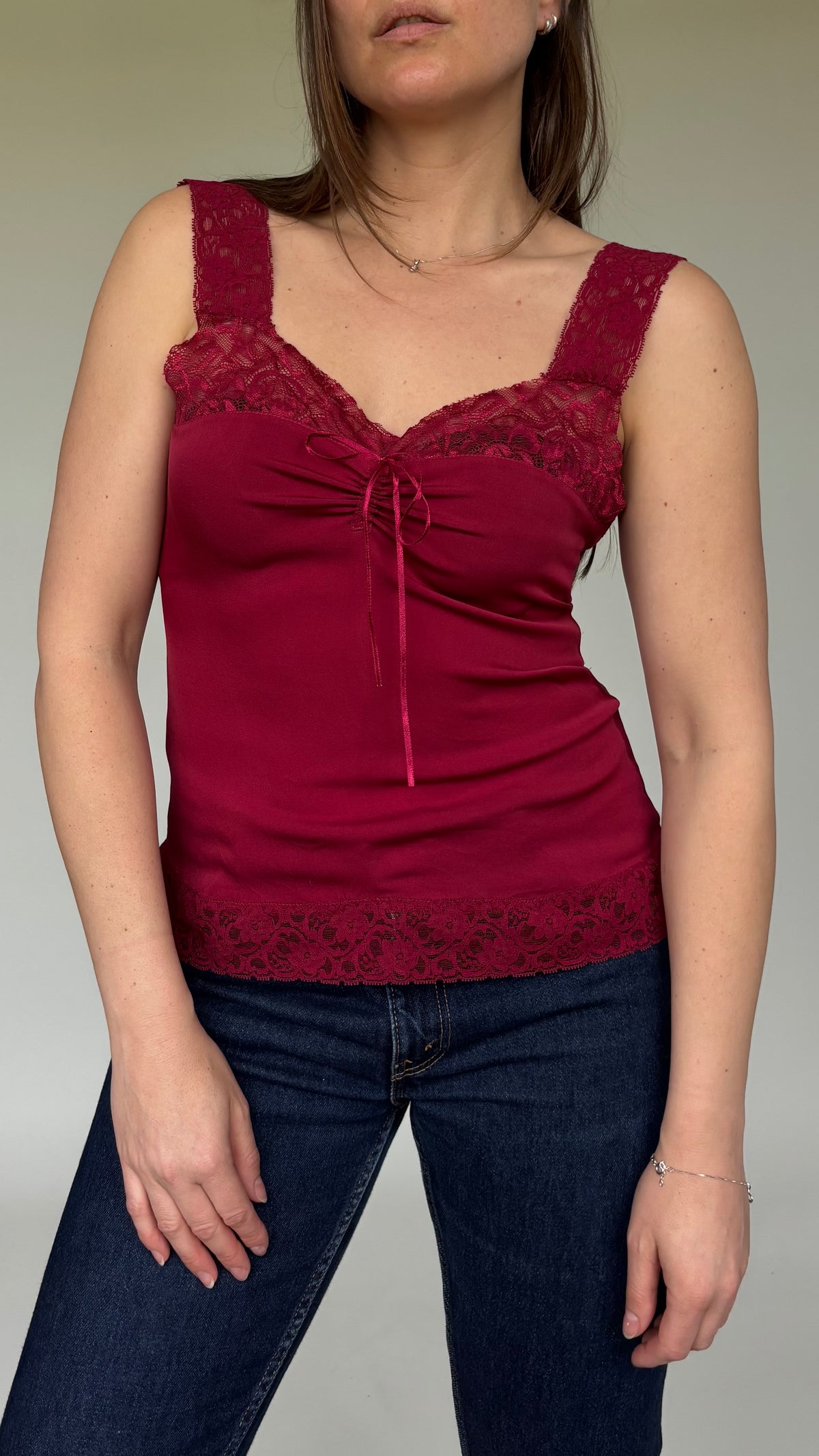 Alannah Hill Silk Lace Top (8-10)
