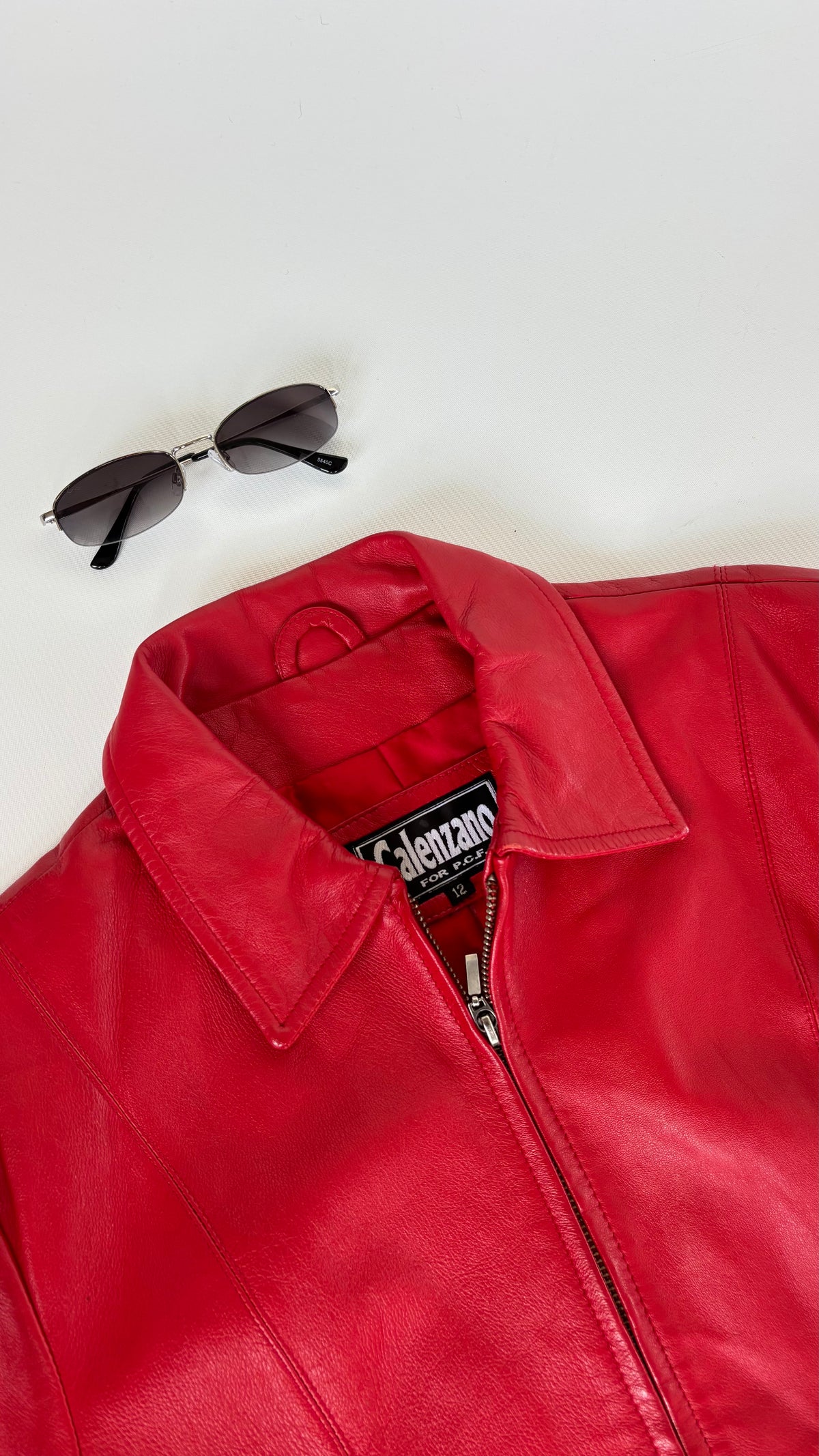 Calezano Leather Jacket (8-10)