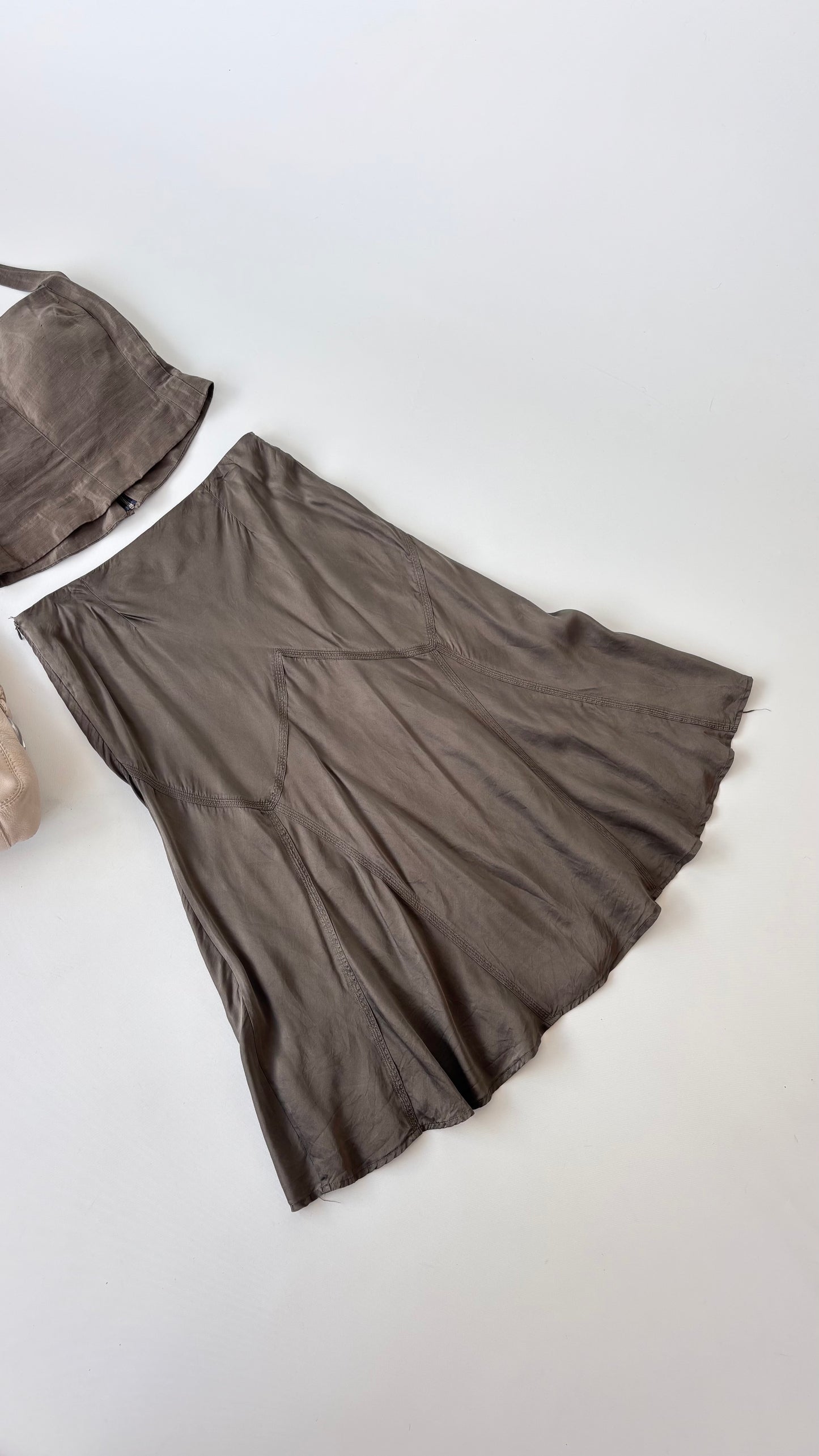 Coast Silk Panelled Skirt (10-12)