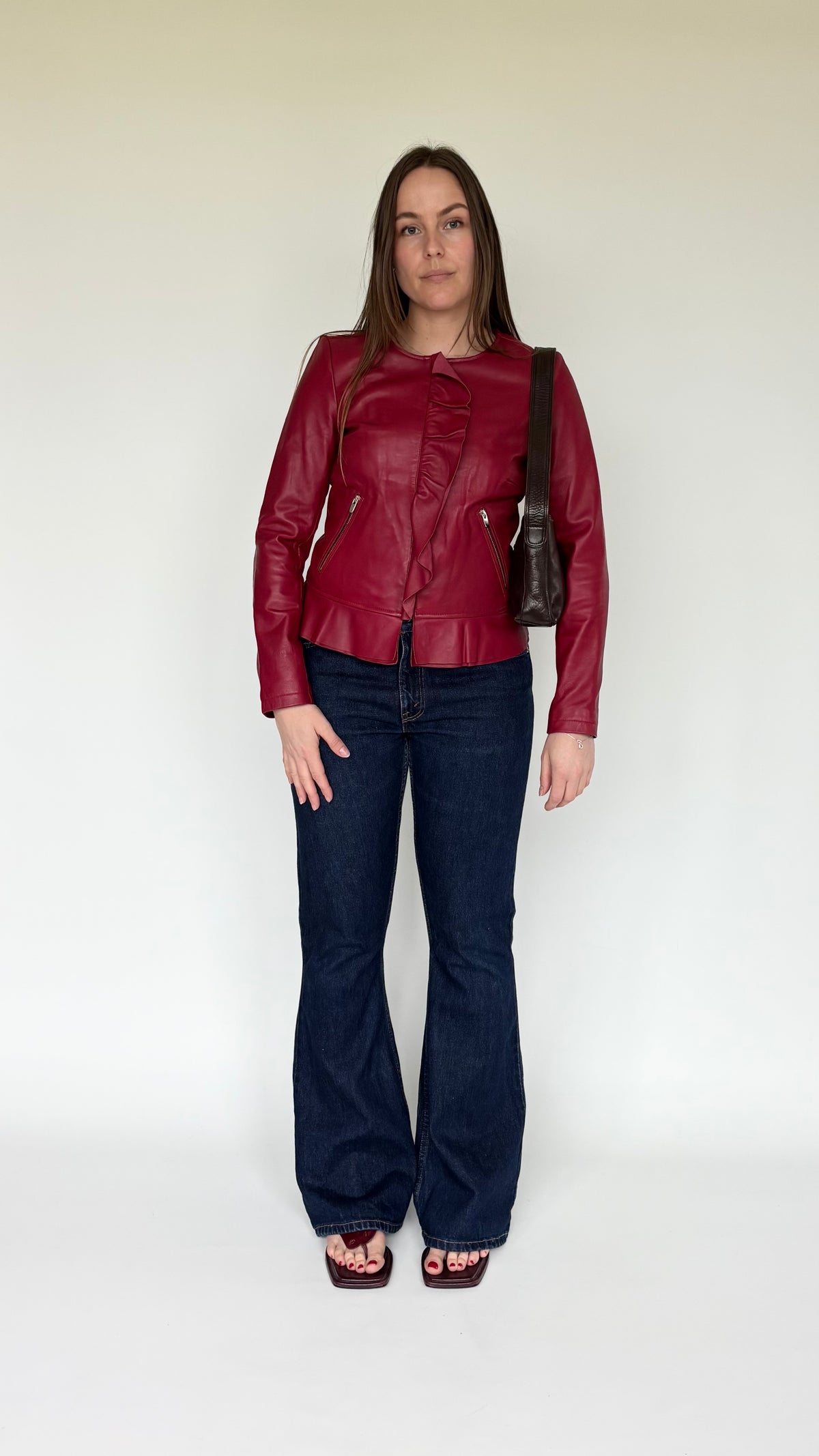 Grace Hill Leather Jacket (8-10)