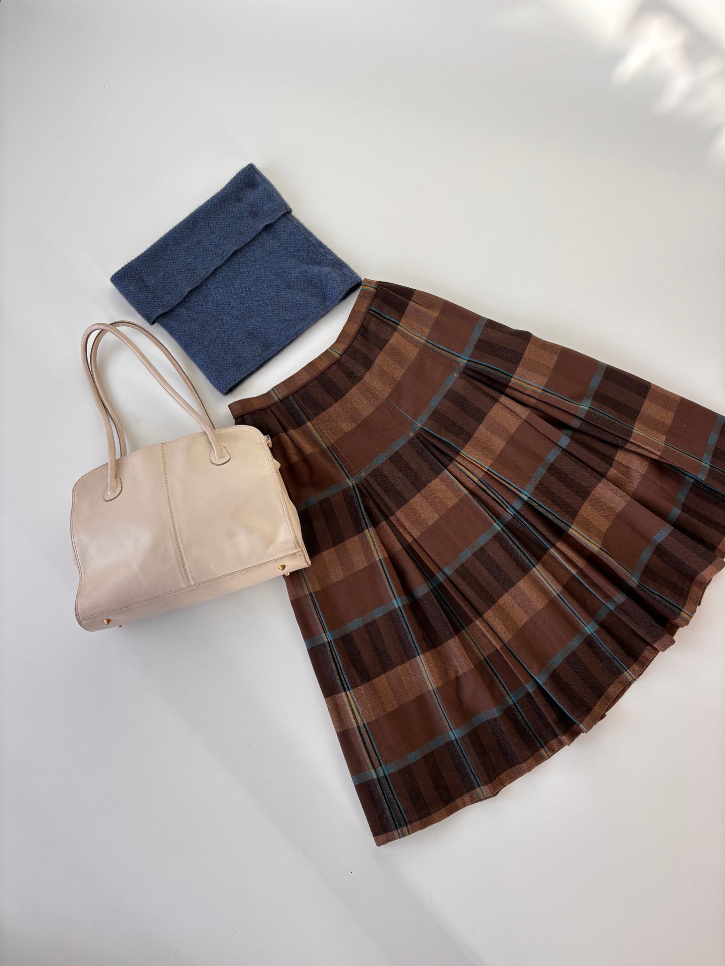 Cellini Cream leather bag