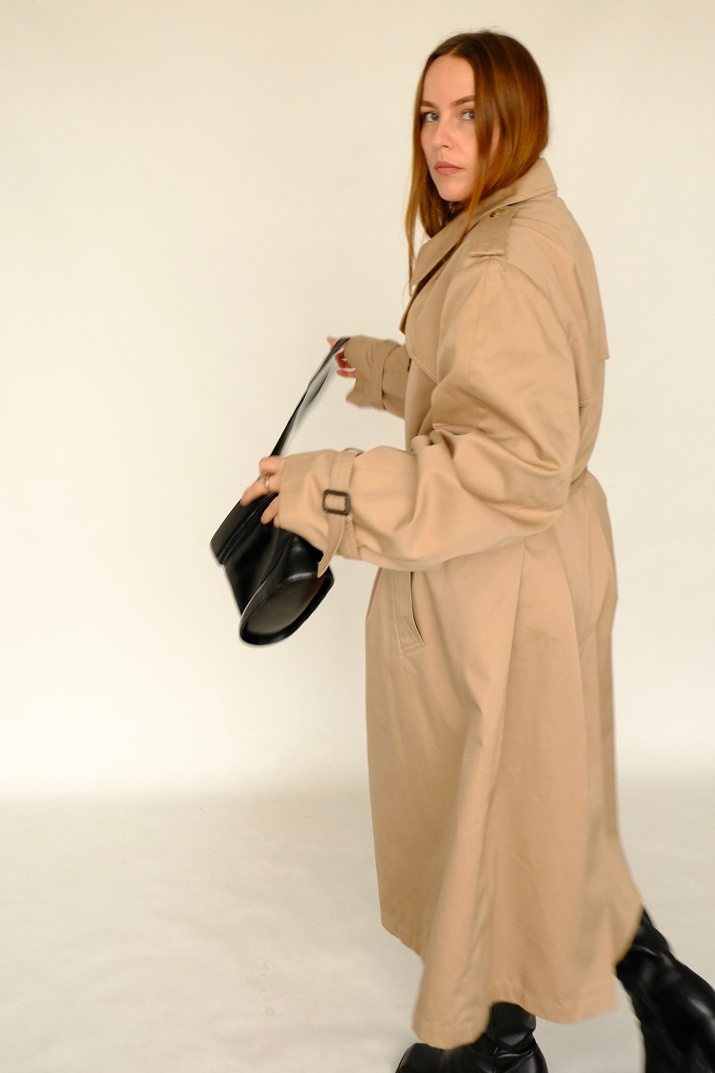 Structured Cotton Trench Coat