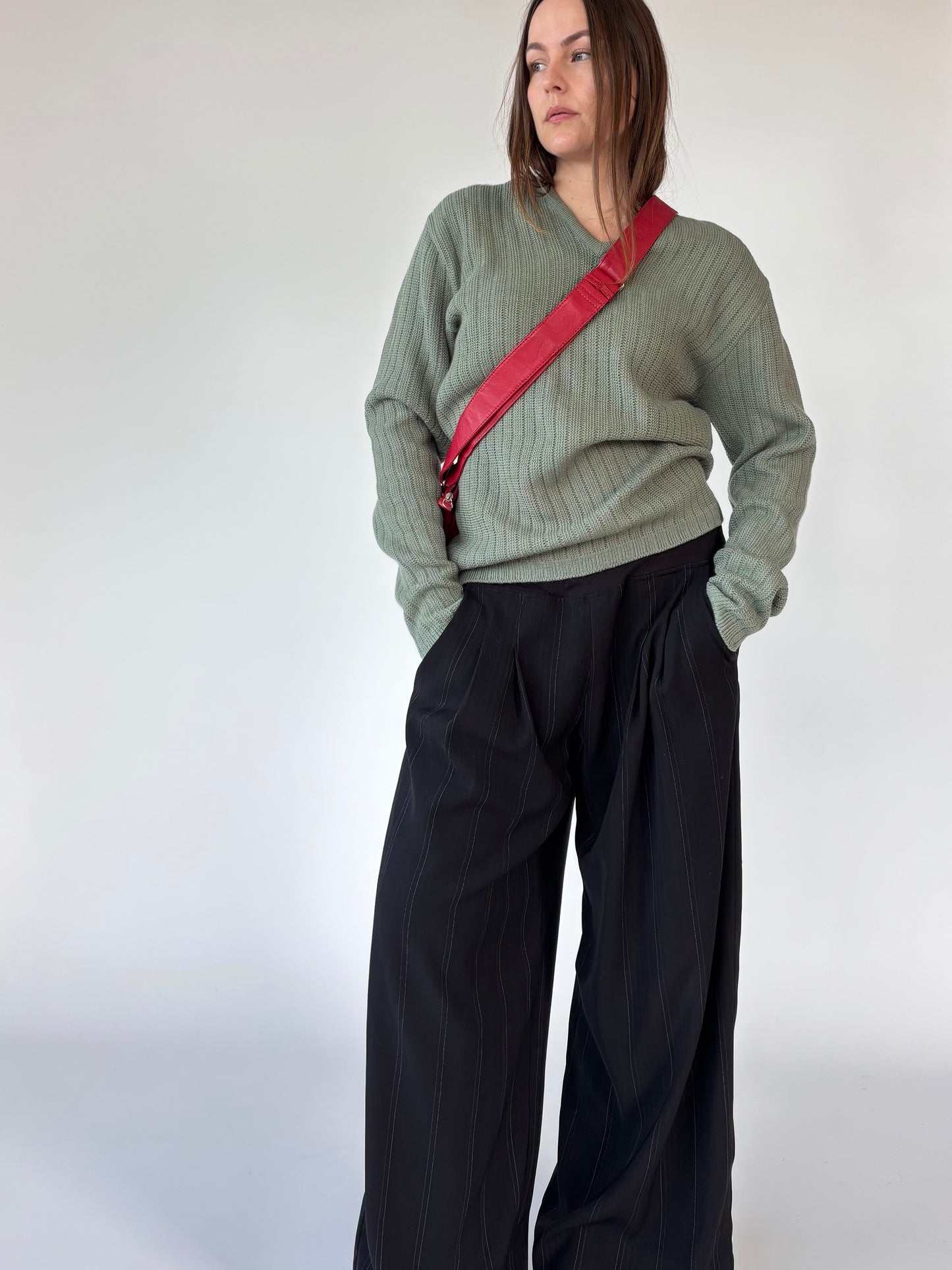 Canterbury Sage Wool Sweater
