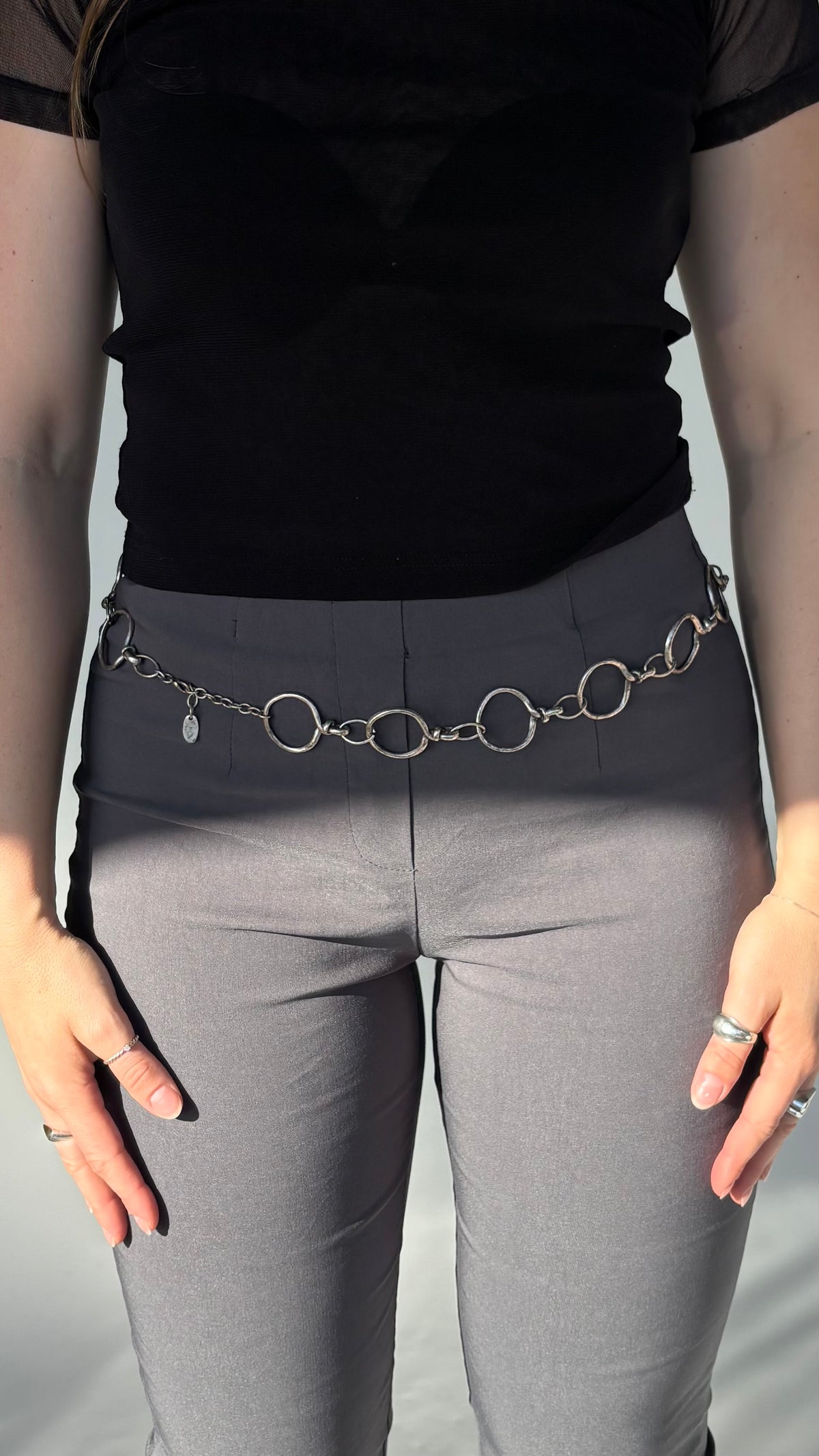 Beau Metal Chain Belt