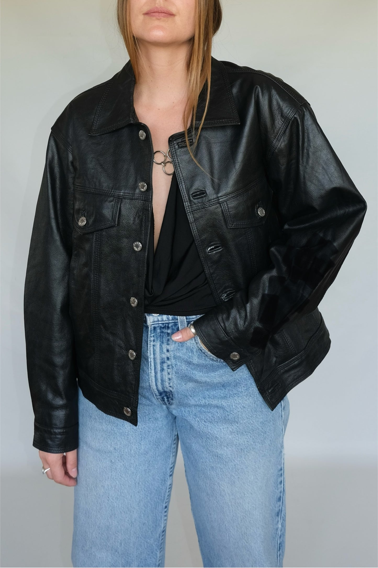 Kurt Muller 90’s Leather Jacket