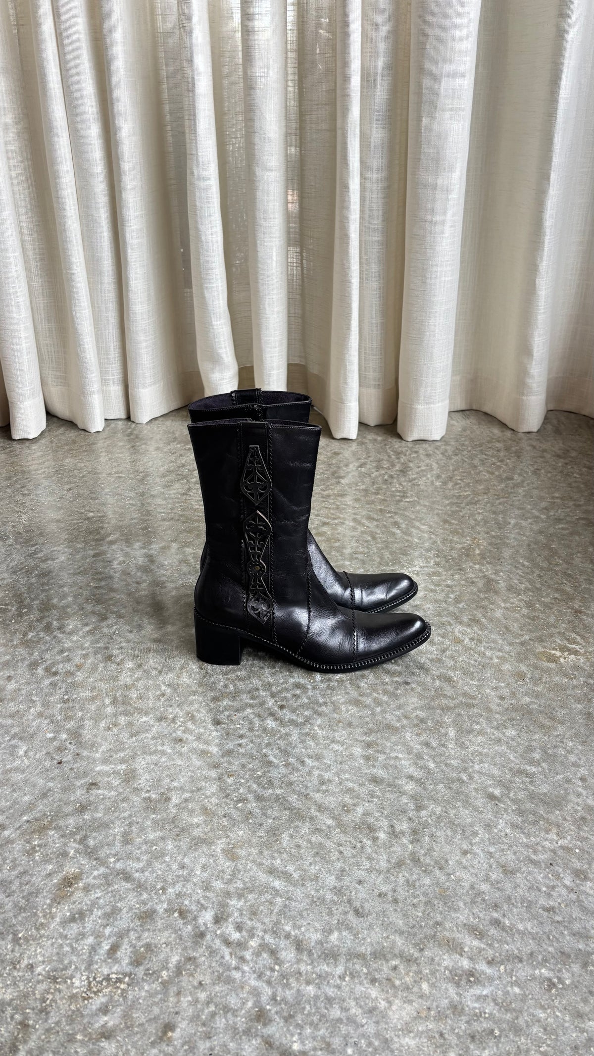 Vic | Matie Italian Leather Boots (37)
