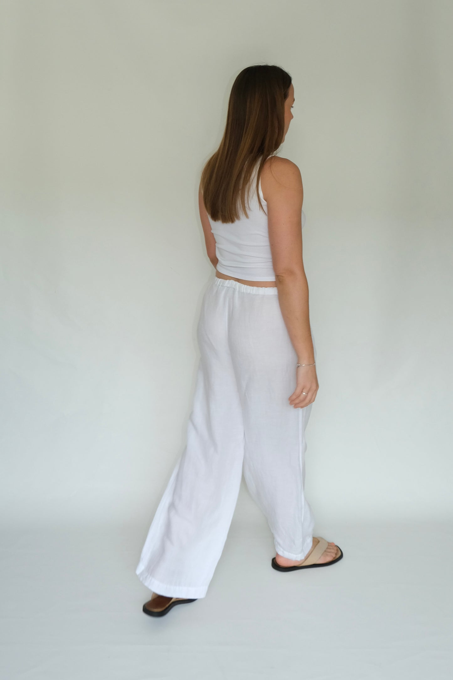 Chicos Linen Trousers