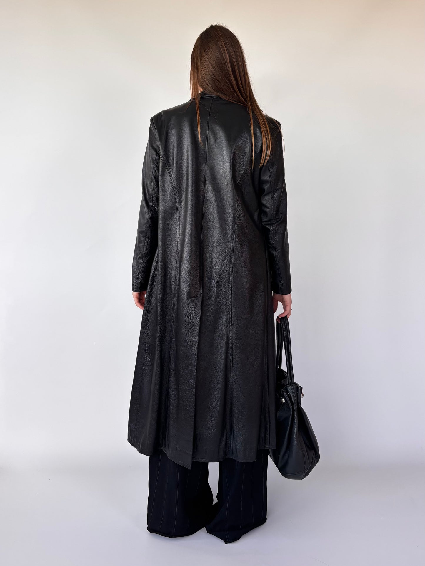 Valencia Leather Trench Coat (6-10)