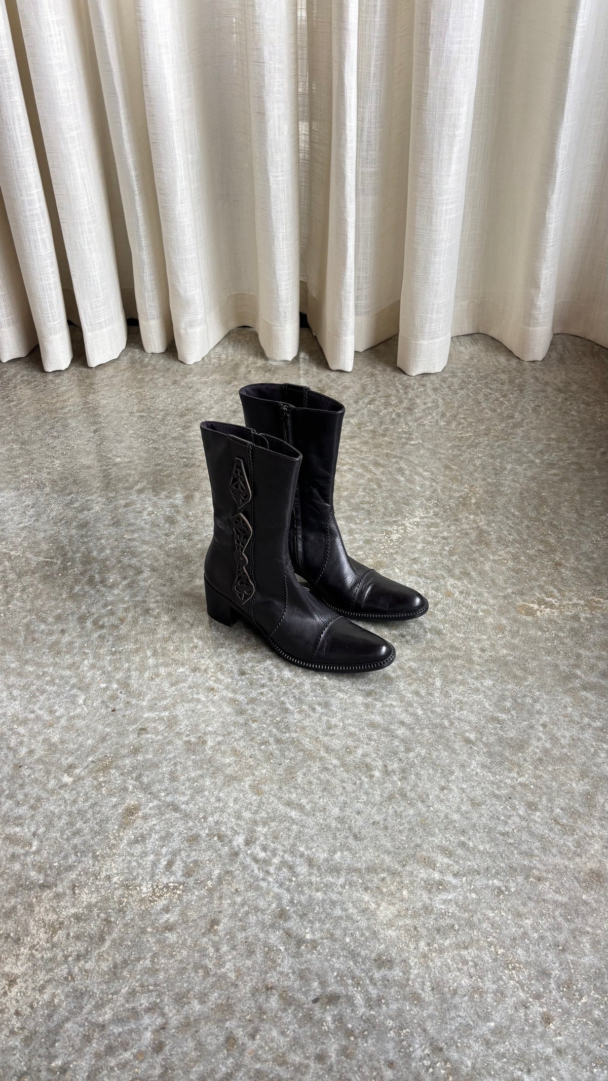 Vic | Matie Italian Leather Boots (37)
