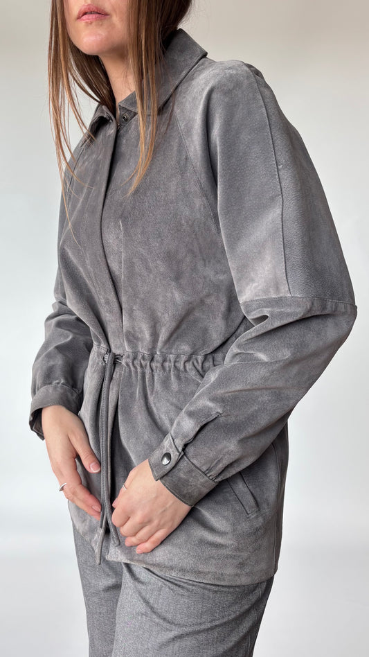 St Michael’s Suede Leather Jacket (6-10)