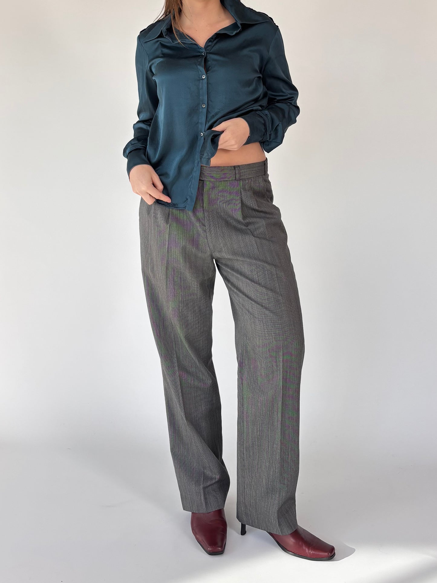 Rembrandt Wool Stripe Pant Suit