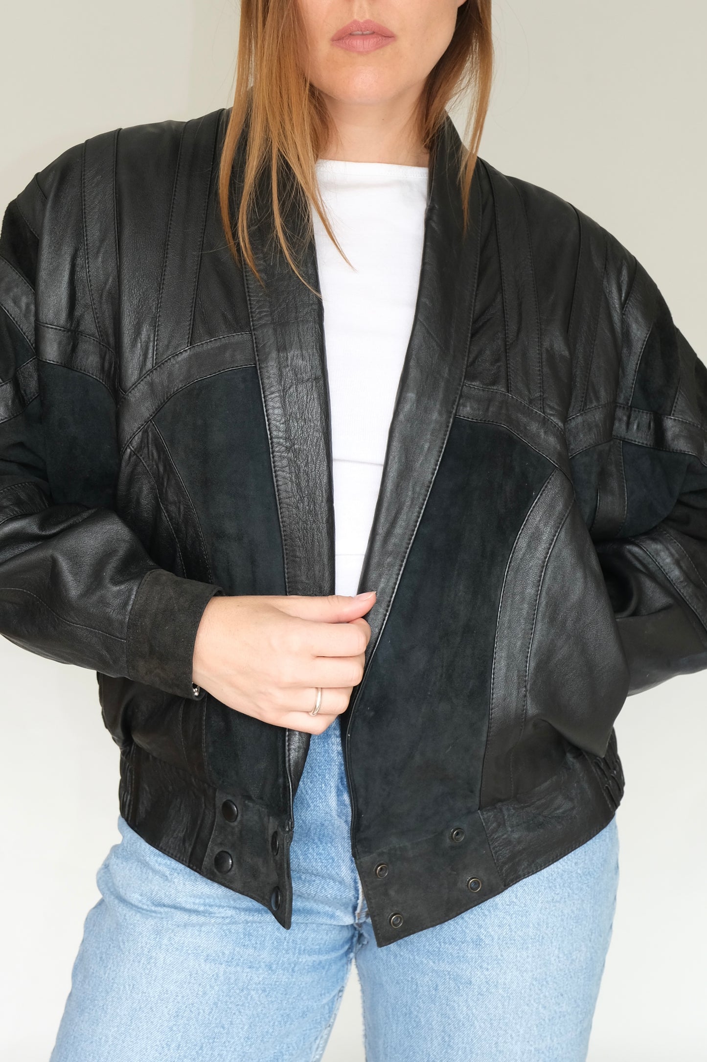 La Mode 80’s Leather Jacket