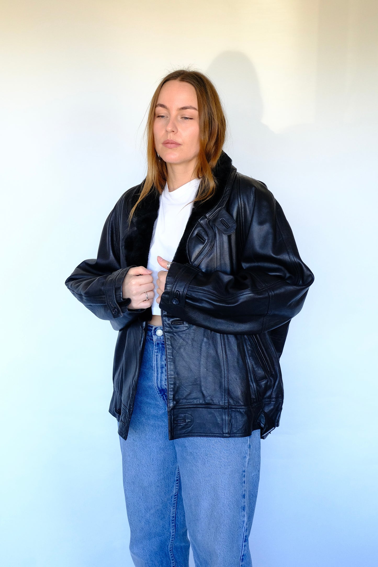 Laranzo Bond Leather Bomber