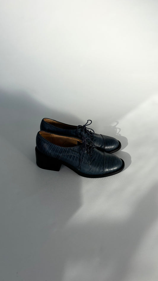 Minnie Cooper Lace Up Oxfords (38)