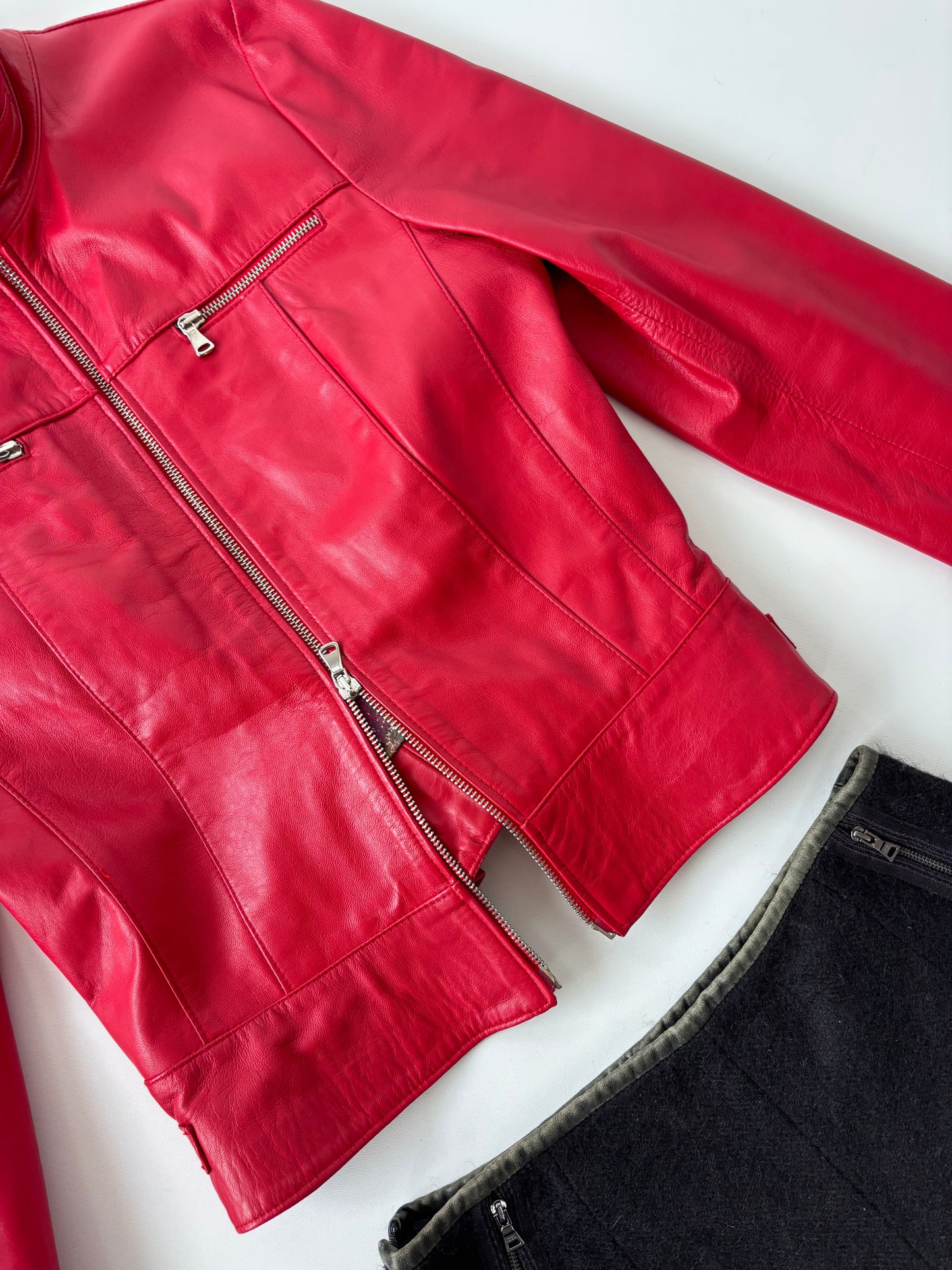 Narvin Leather Moto Jacket
