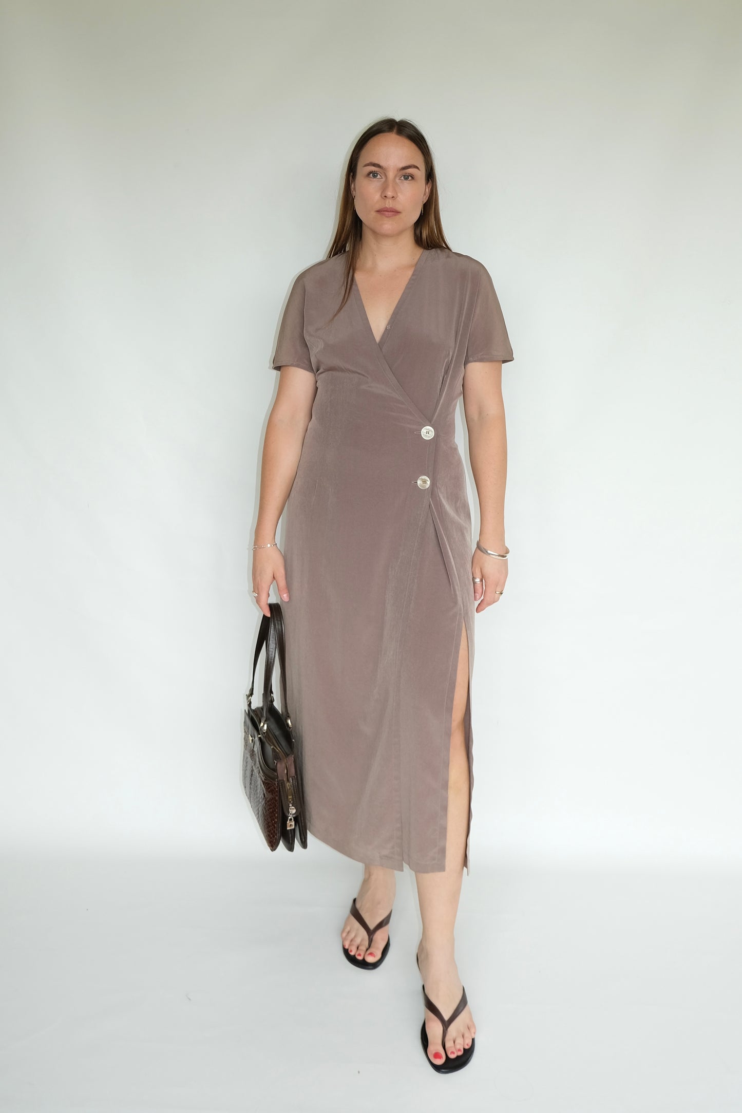 Sandi Donald Wrap Dress