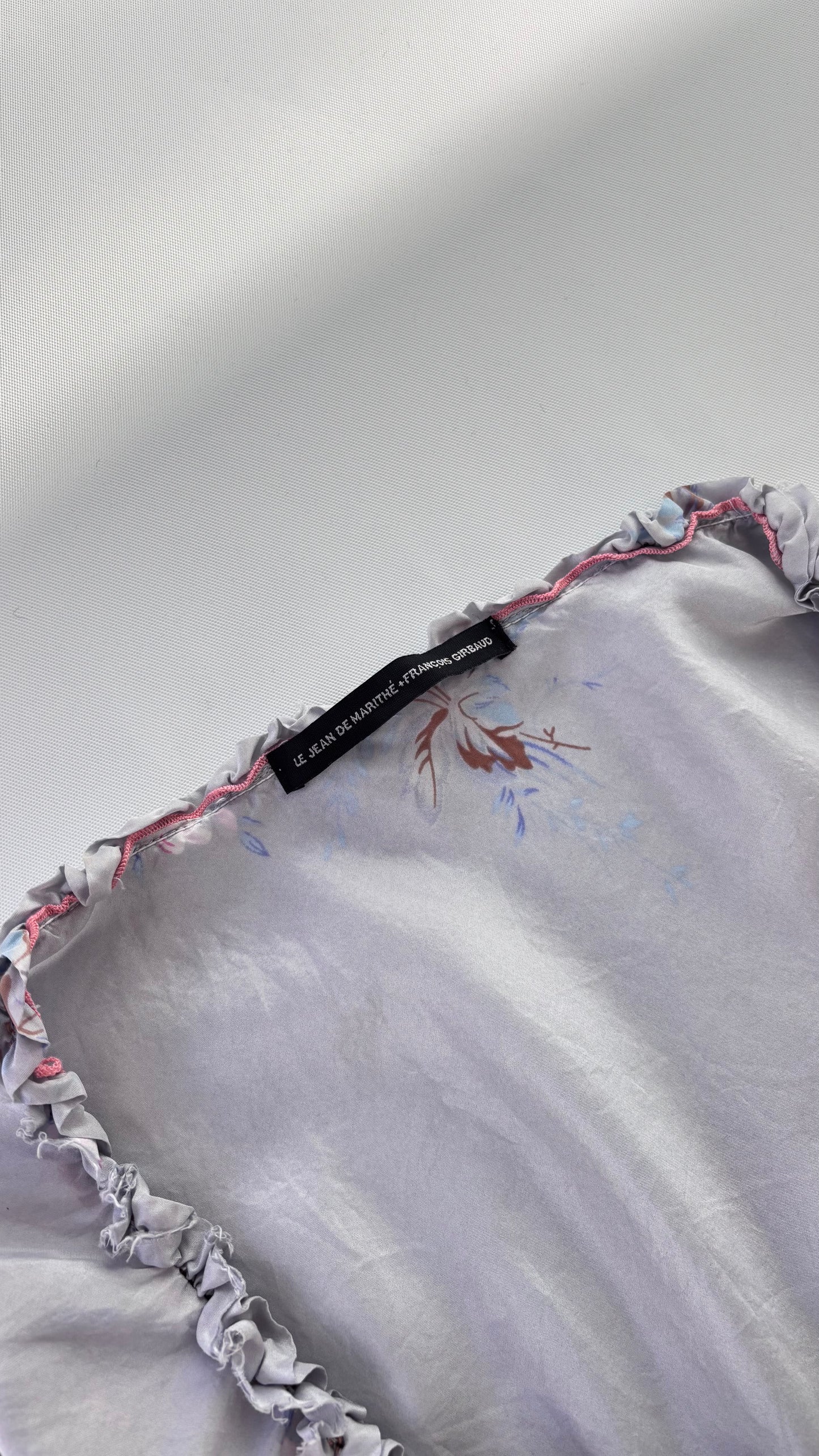 Marithé françois girbaud silk top (8-12)