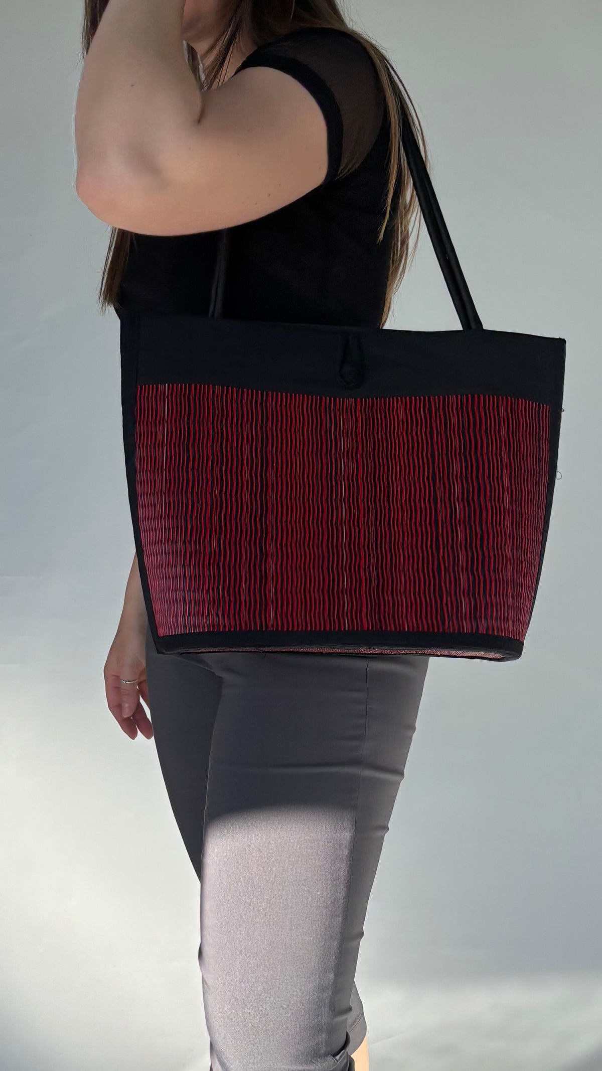 Basket Shoulder Bag