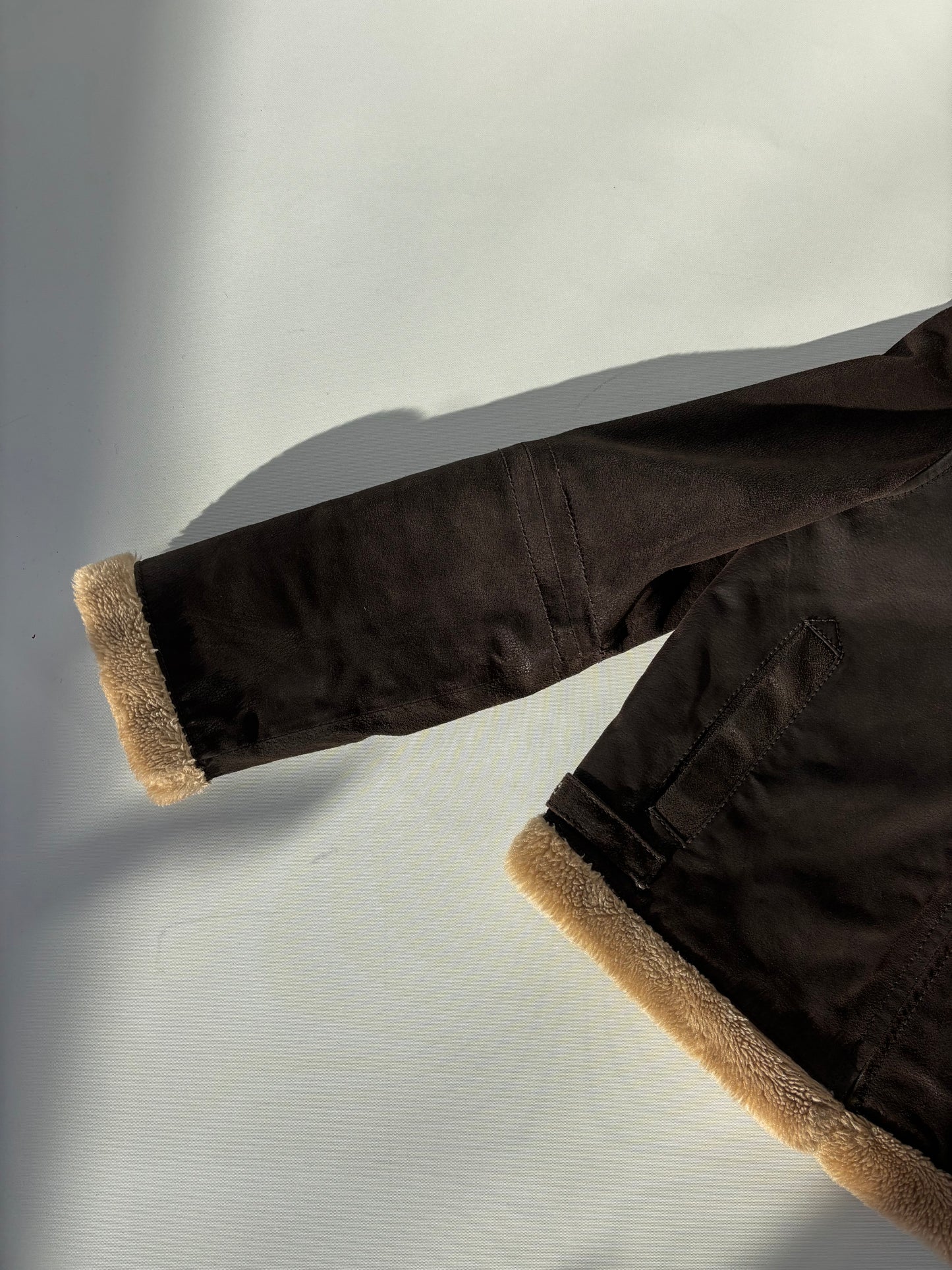 Vera Pelle Fur hooded leather jacket (6-10)