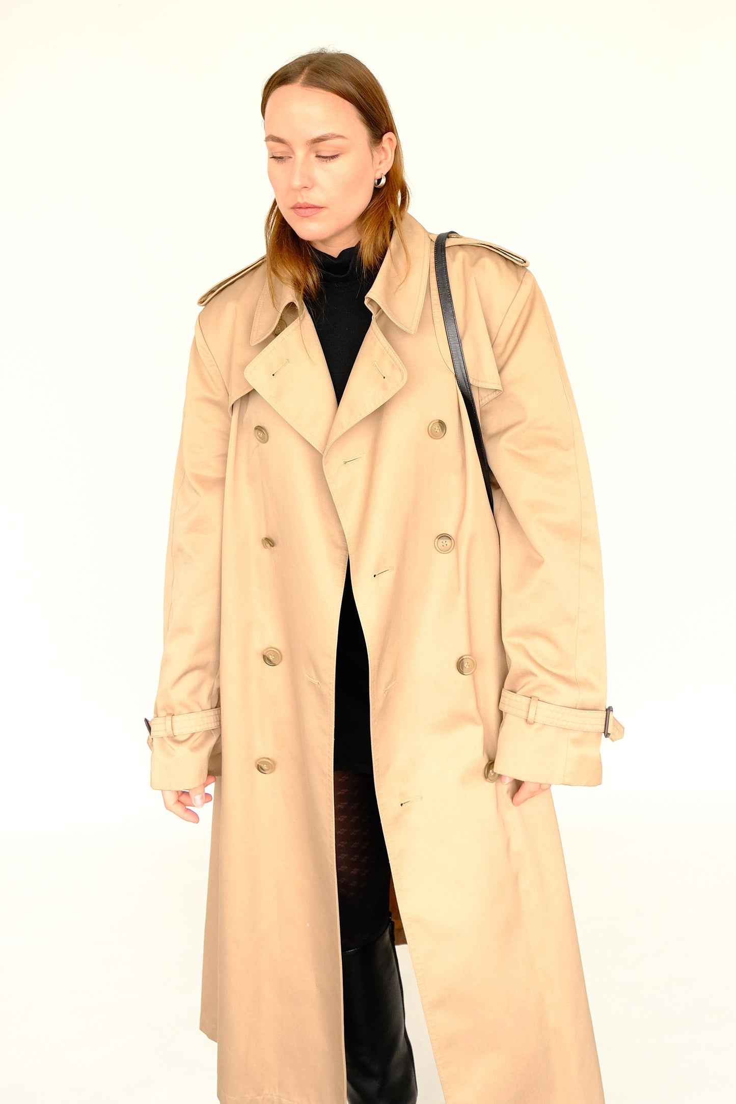 Structured Cotton Trench Coat