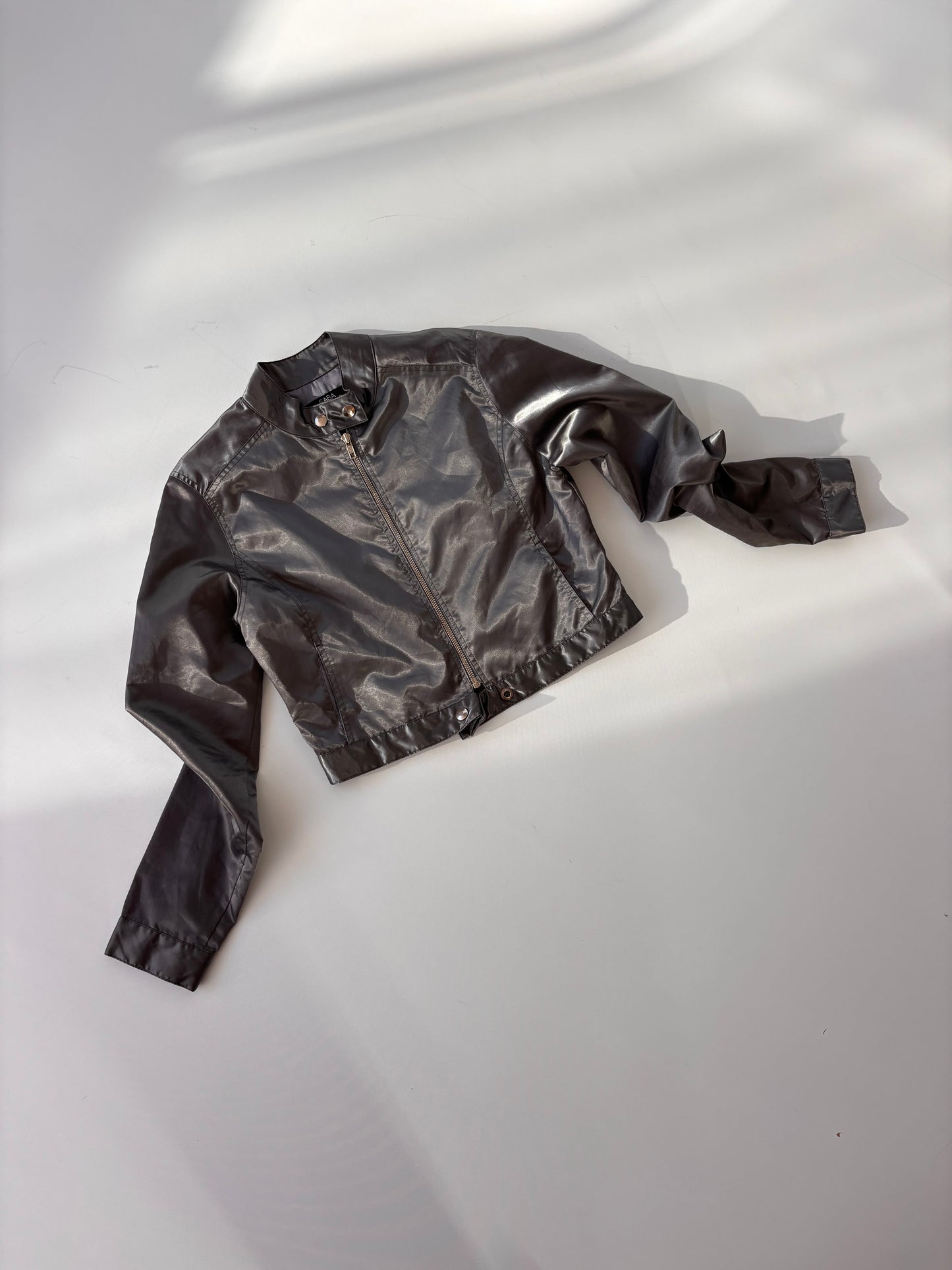 Saba 2000’s Metallic Moto Jacket (6-10)