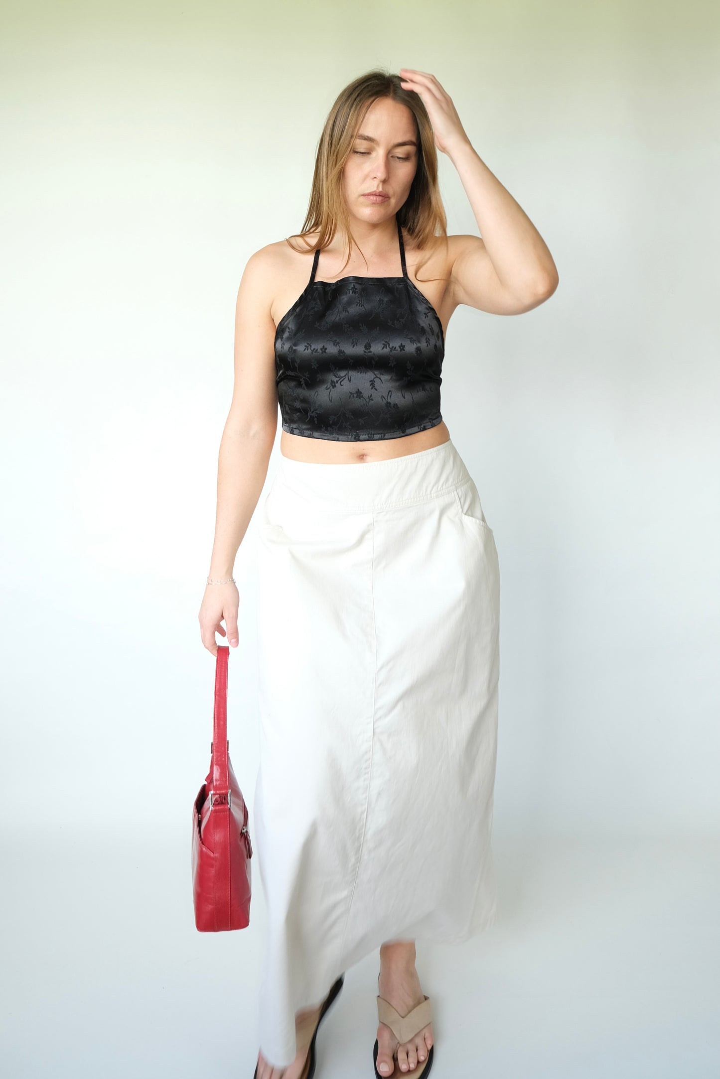 90’s Cotton Maxi Skirt