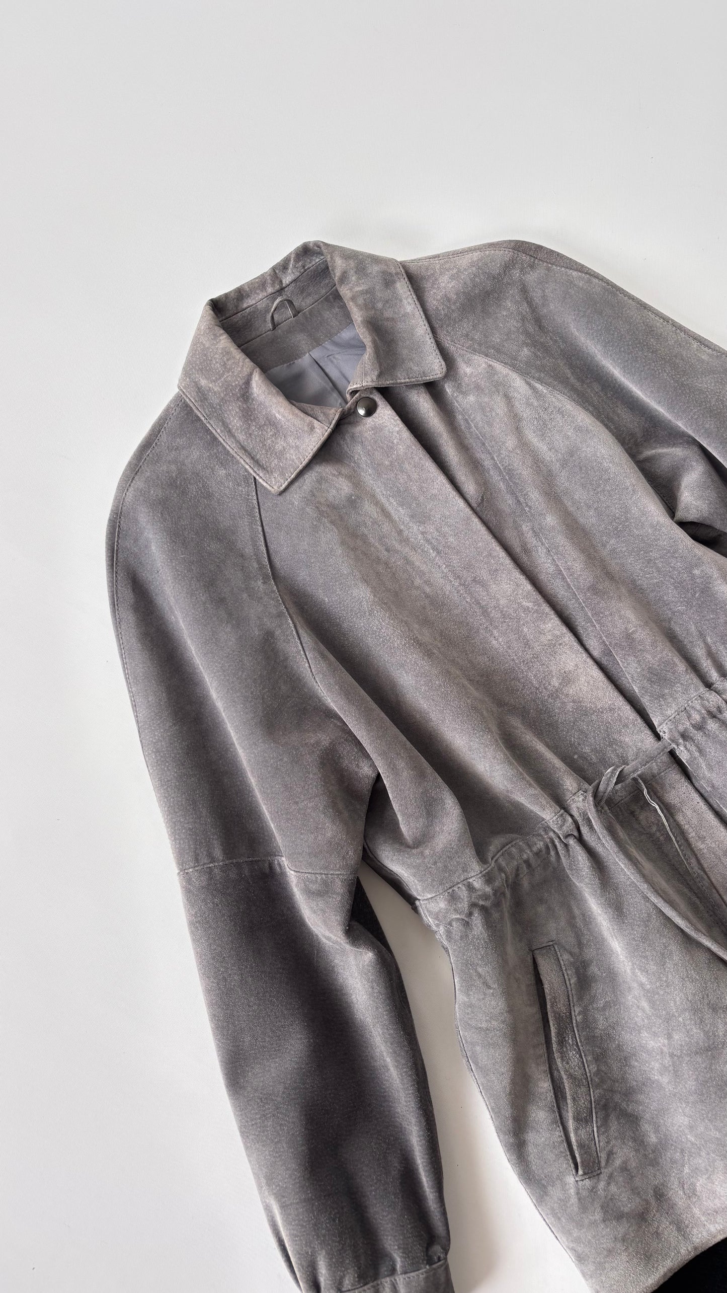 St Michael’s Suede Leather Jacket (6-10)
