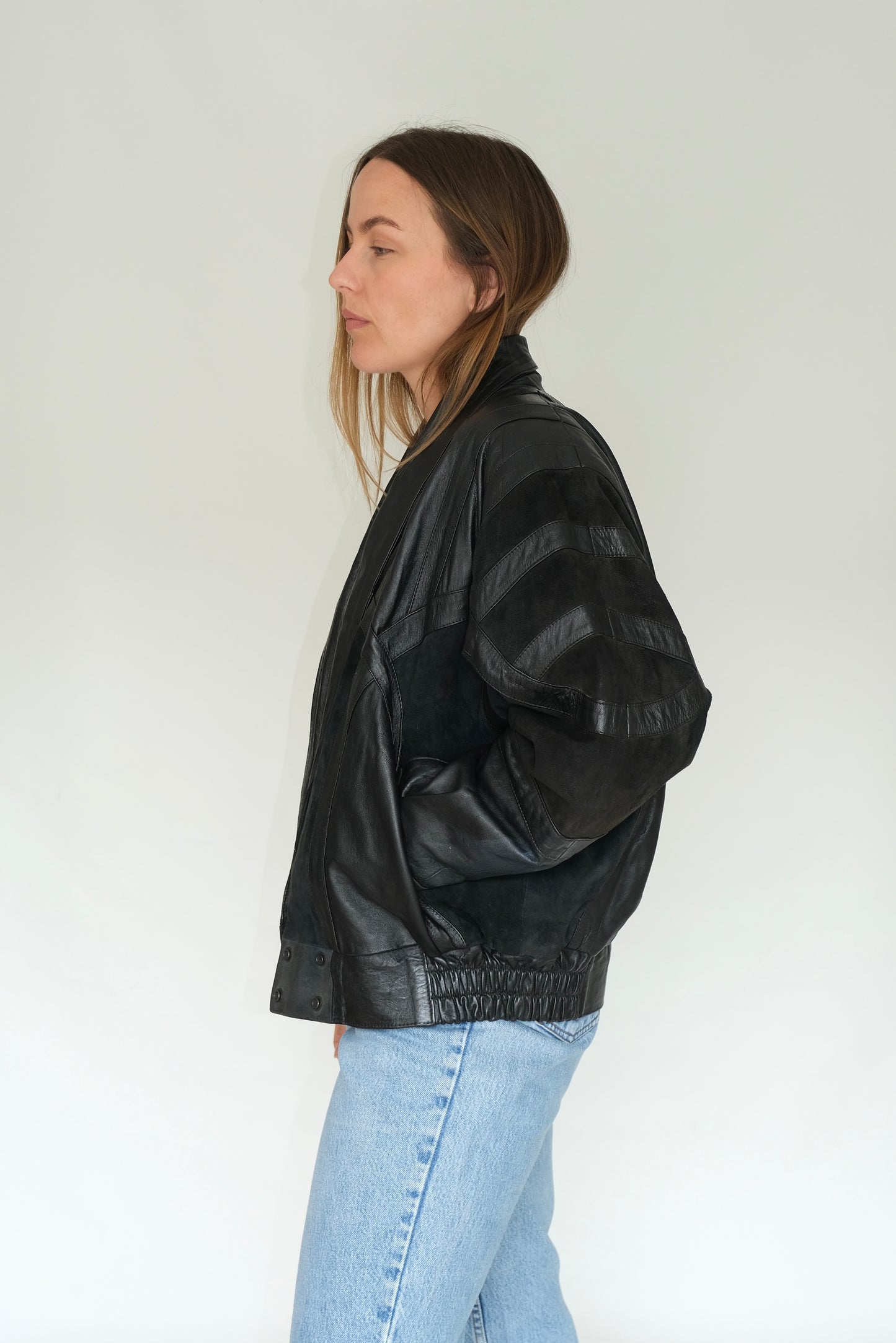 La Mode 80’s Leather Jacket