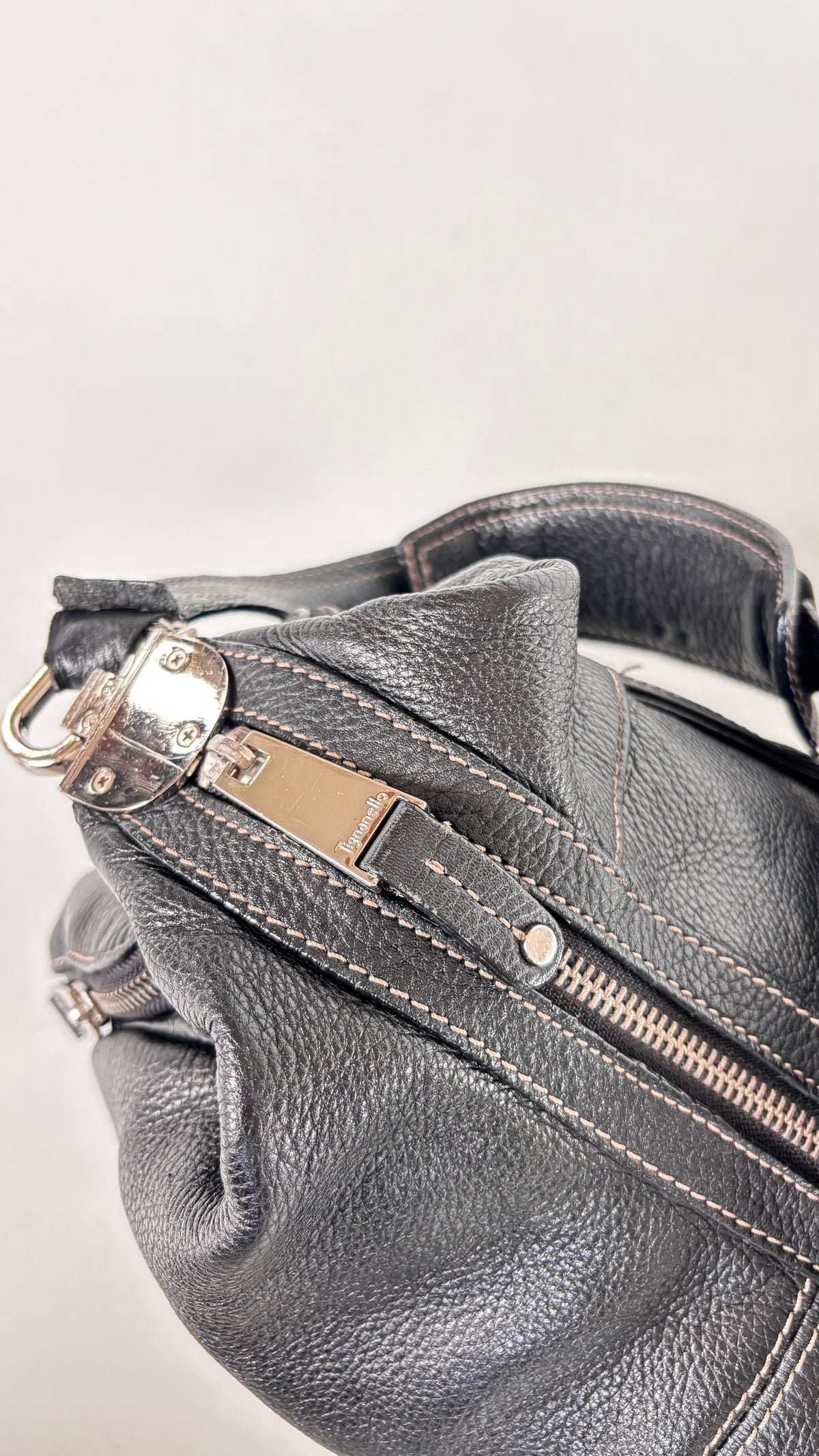Tignanello Leather Shoulder Bag
