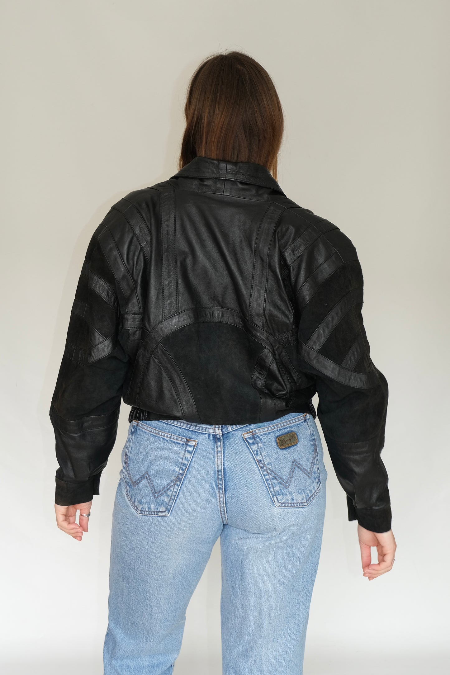 La Mode 80’s Leather Jacket