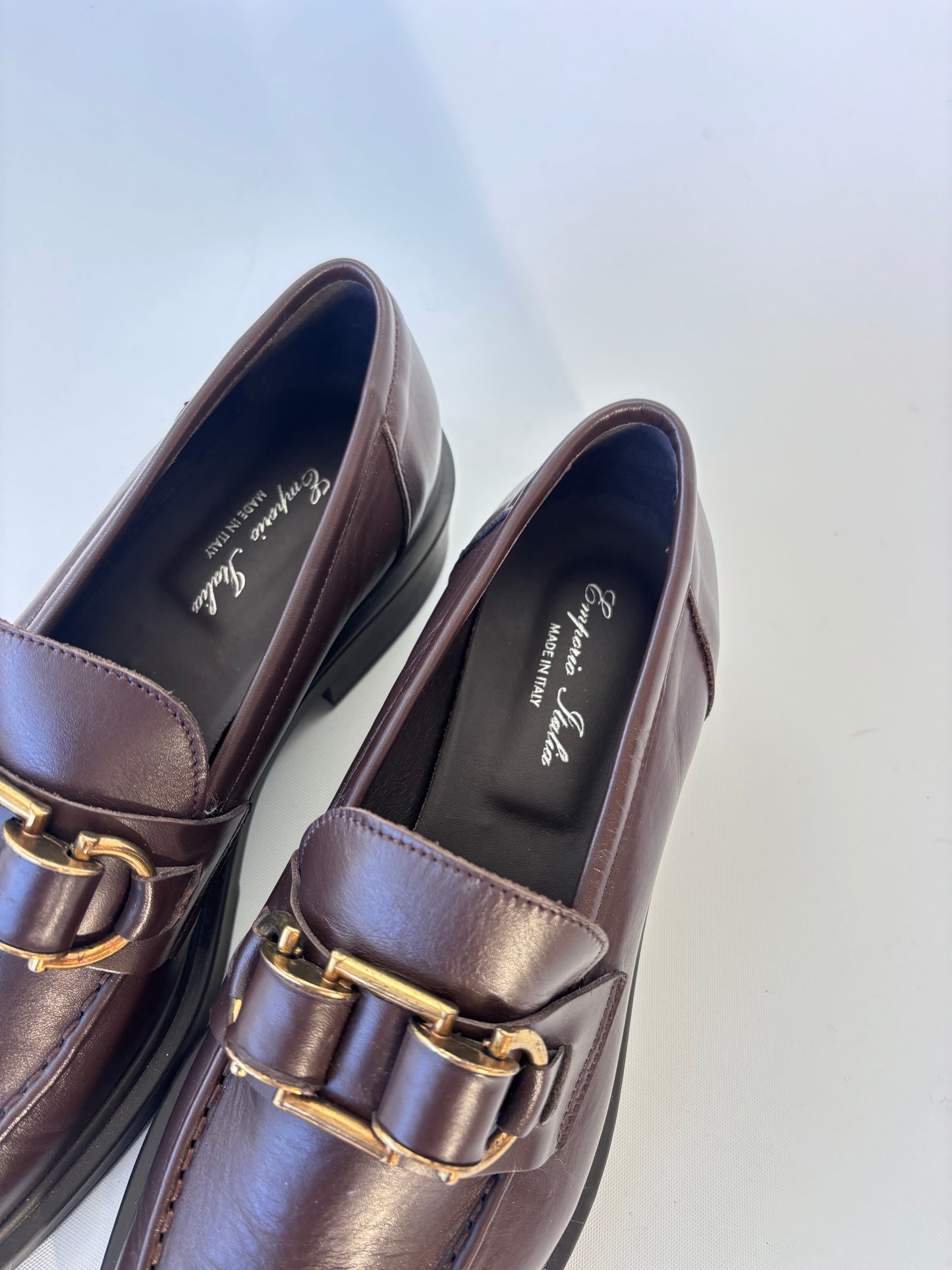 Emporio Italia Chocolate Loafers