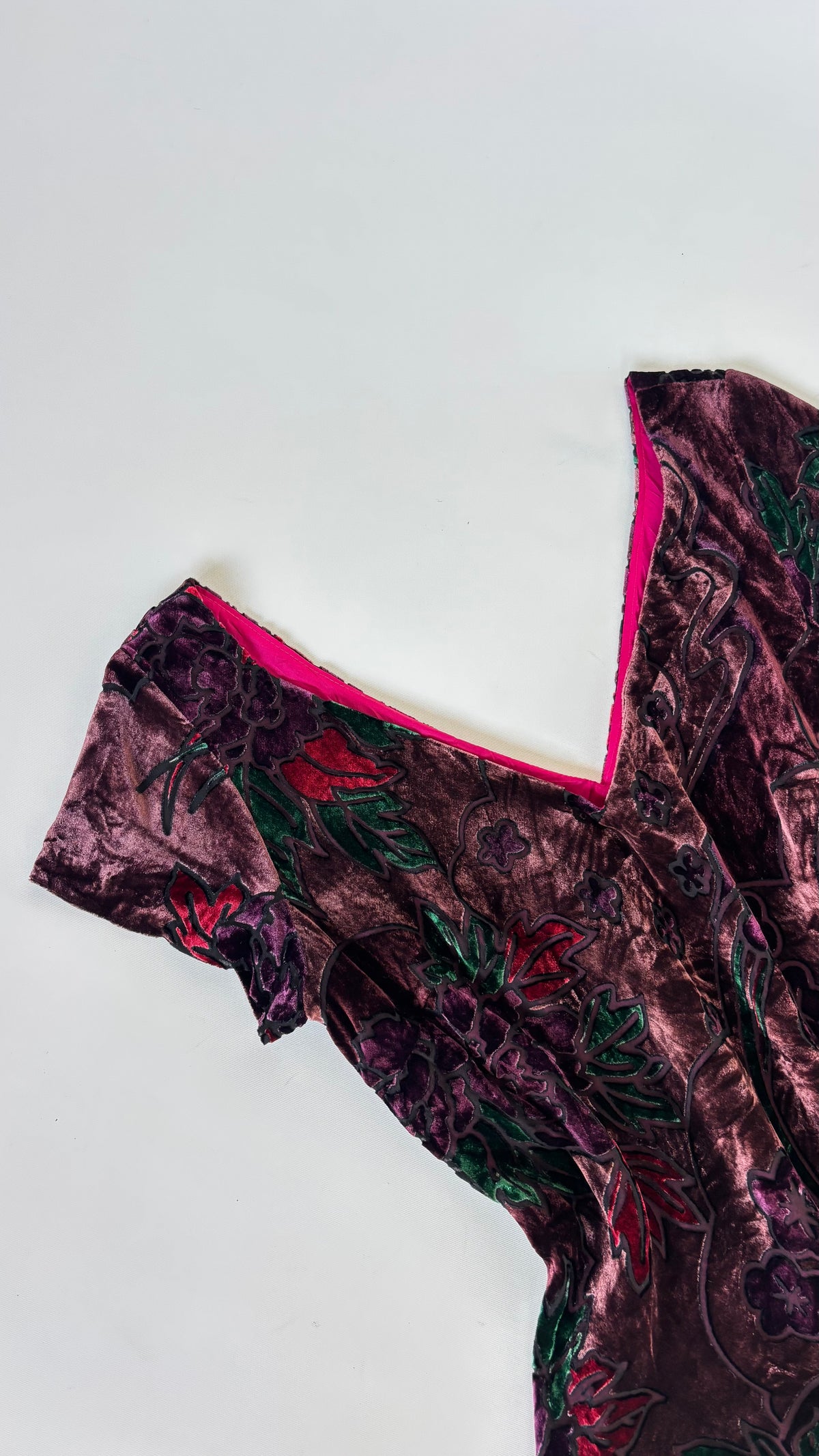 East Silk Velvet Top (10-12)